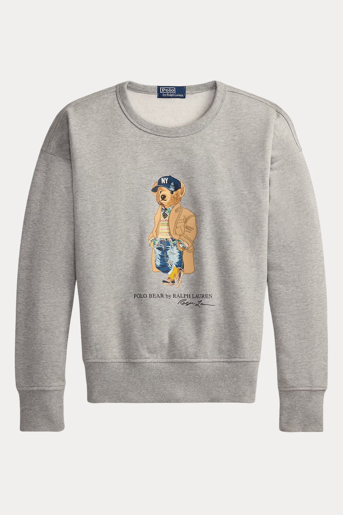 Polo Ralph Lauren Vintage Fit Polo Bear Şardonlu Sweatshirt