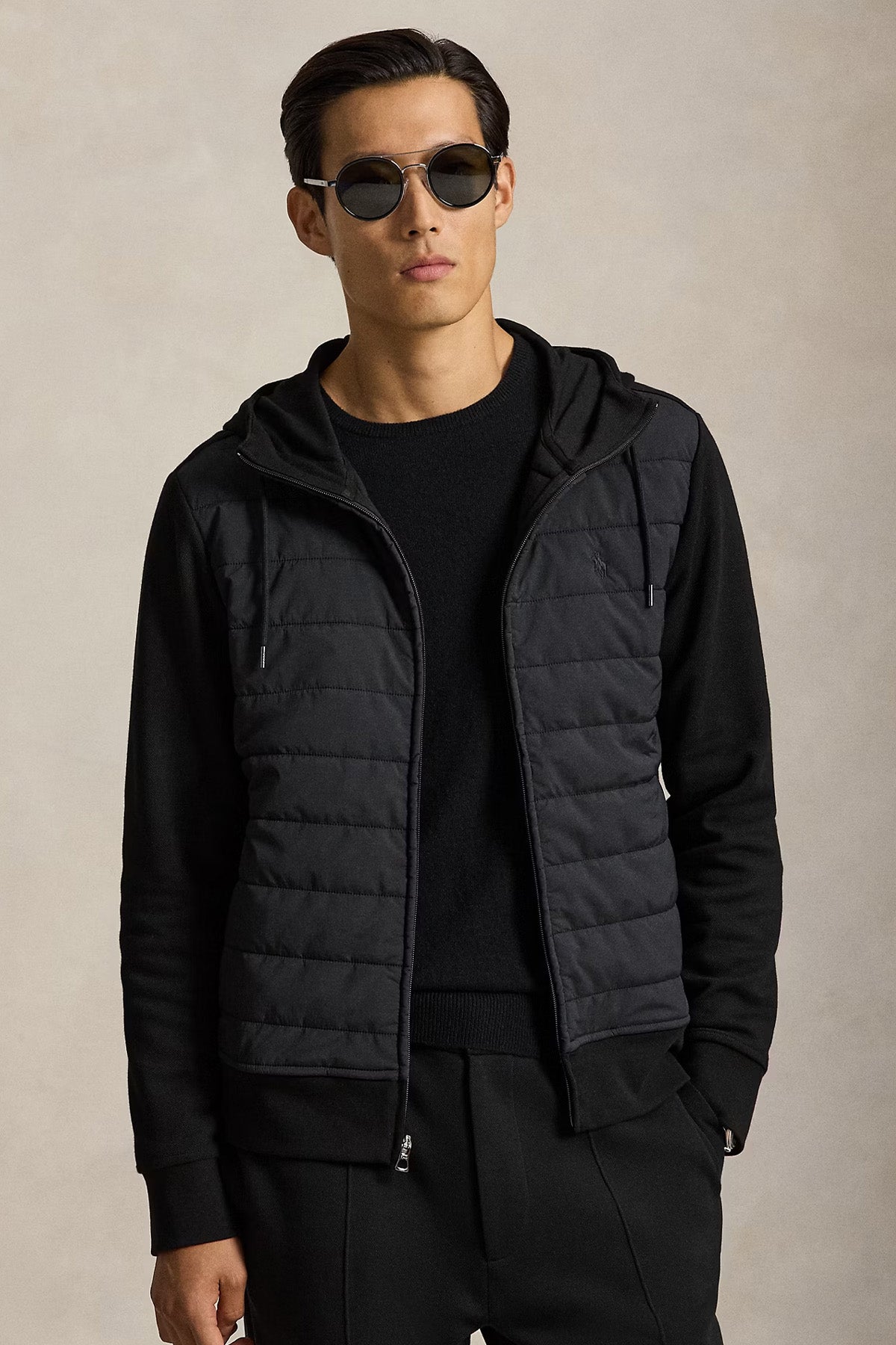 Polo Ralph Lauren Kapüşonlu Puffer Hibrit Ceket