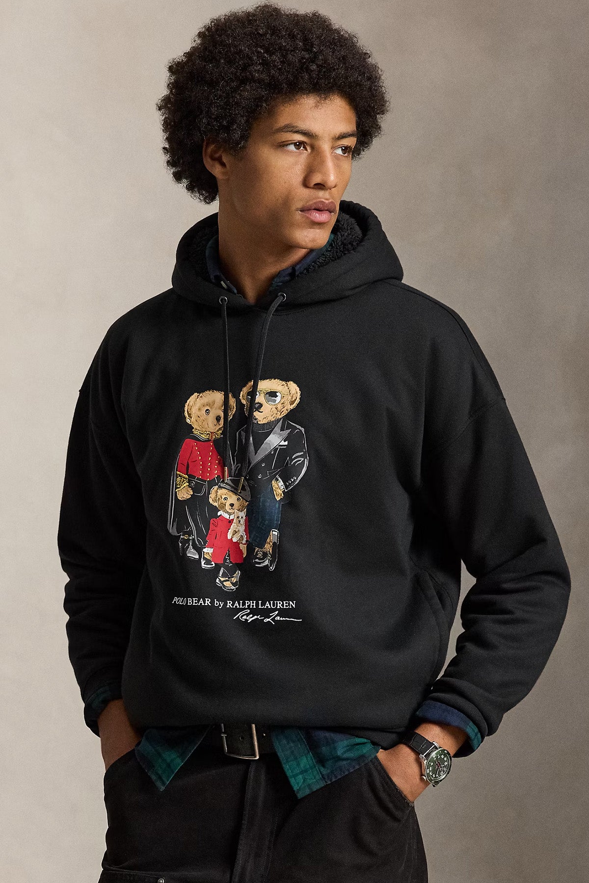 Polo Ralph Lauren Relaxed Fit Polo Bear İçi Polarlı Sweatshirt