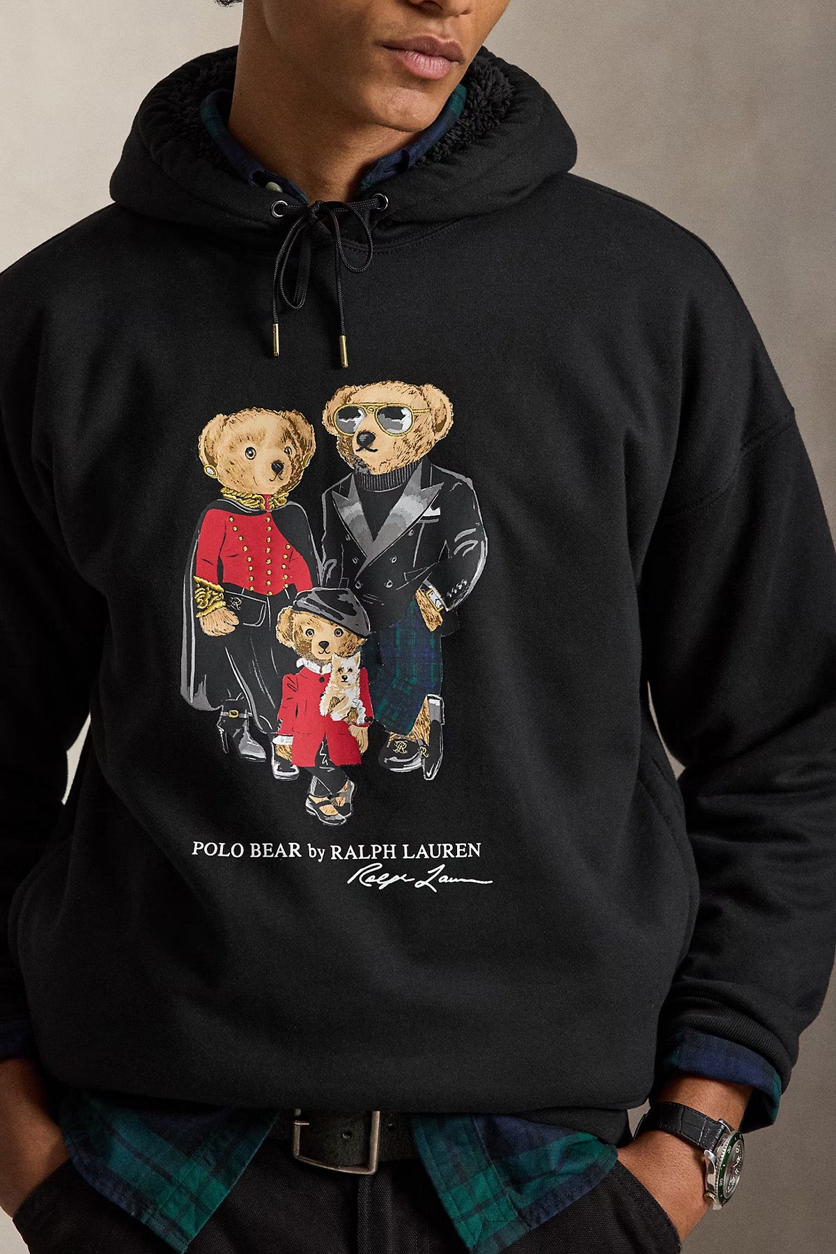 Polo Ralph Lauren Relaxed Fit Polo Bear İçi Polarlı Sweatshirt