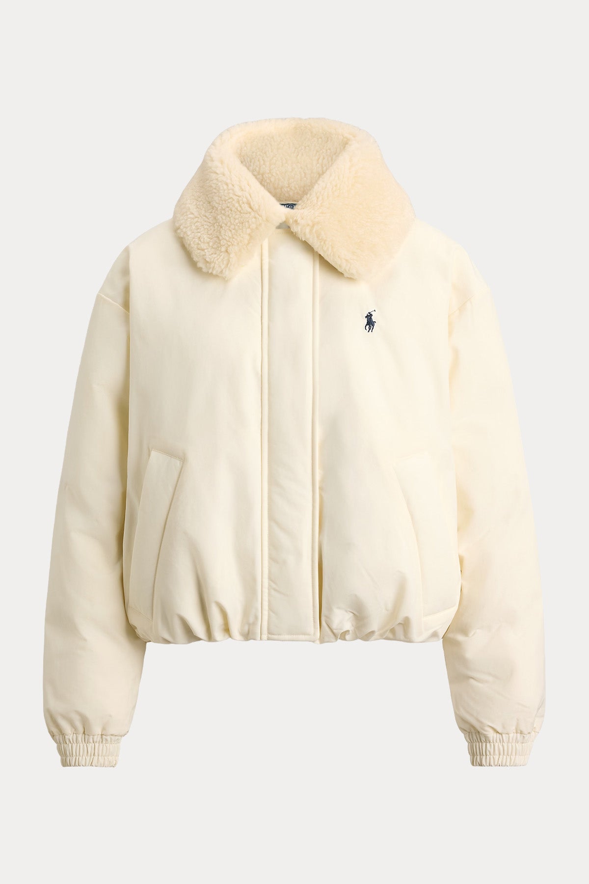 Polo Ralph Lauren Relaxed Fit Yakası Kürklü Puffer Mont