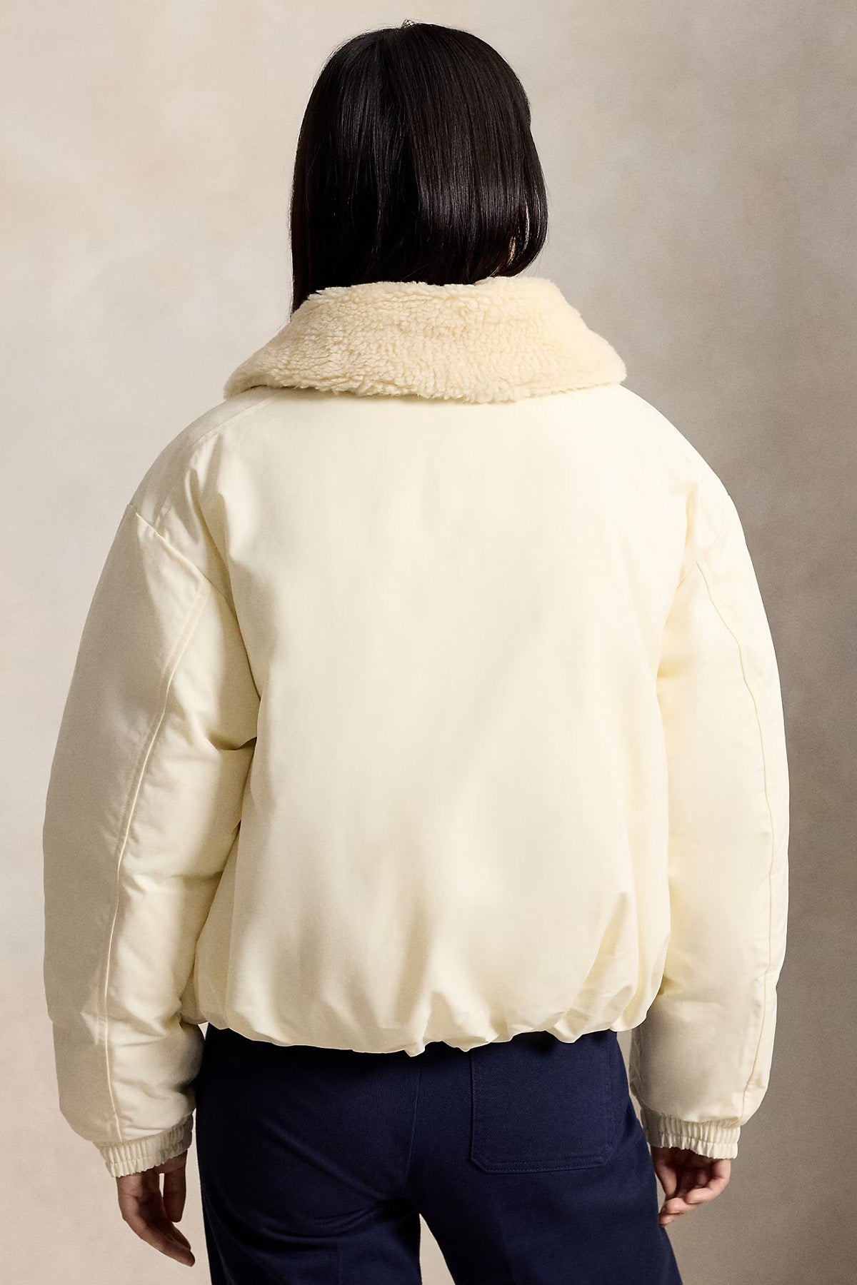 Polo Ralph Lauren Relaxed Fit Yakası Kürklü Puffer Mont