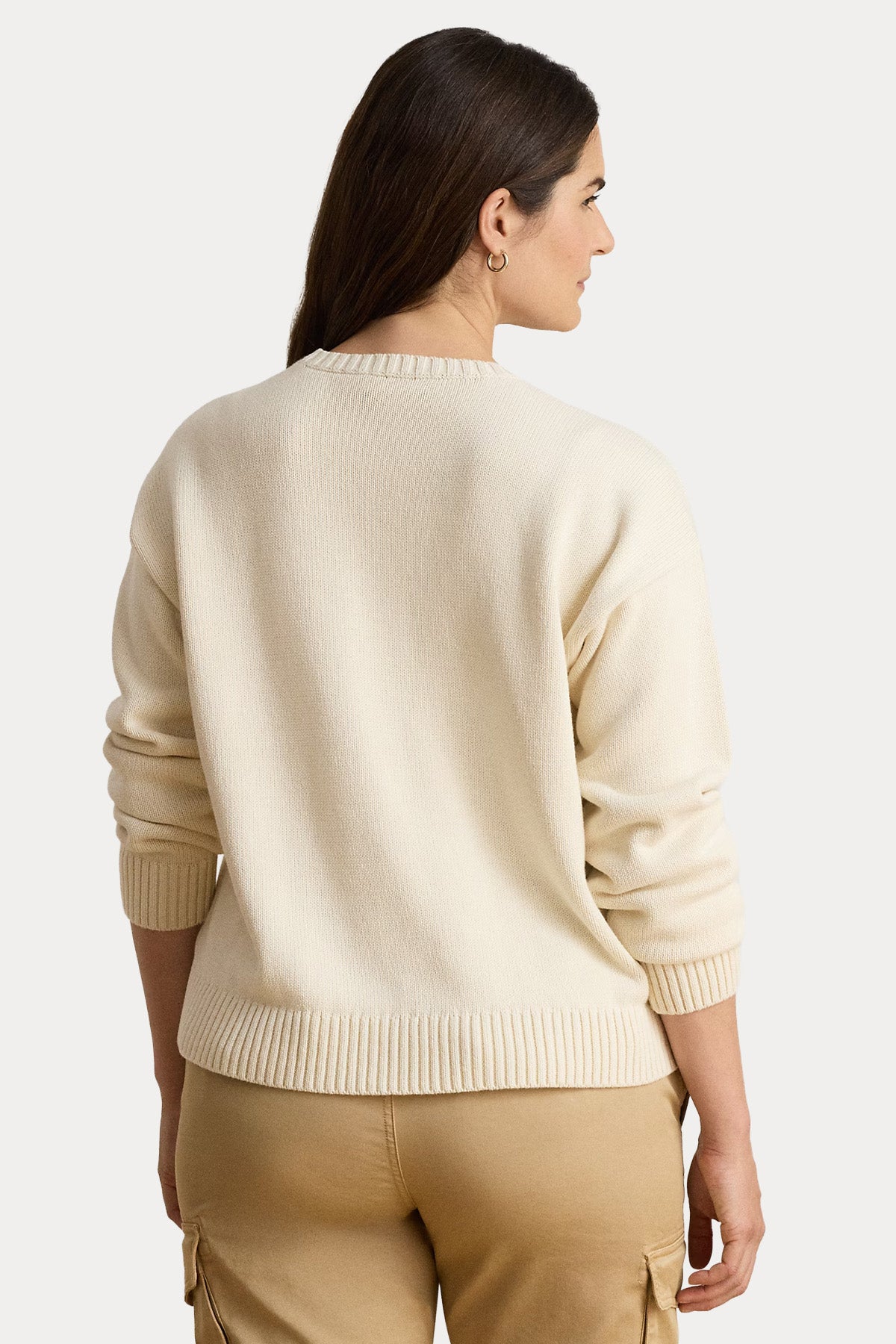 Polo Ralph Lauren Relaxed Fit Evcil Hayvan Temalı Örgü Triko