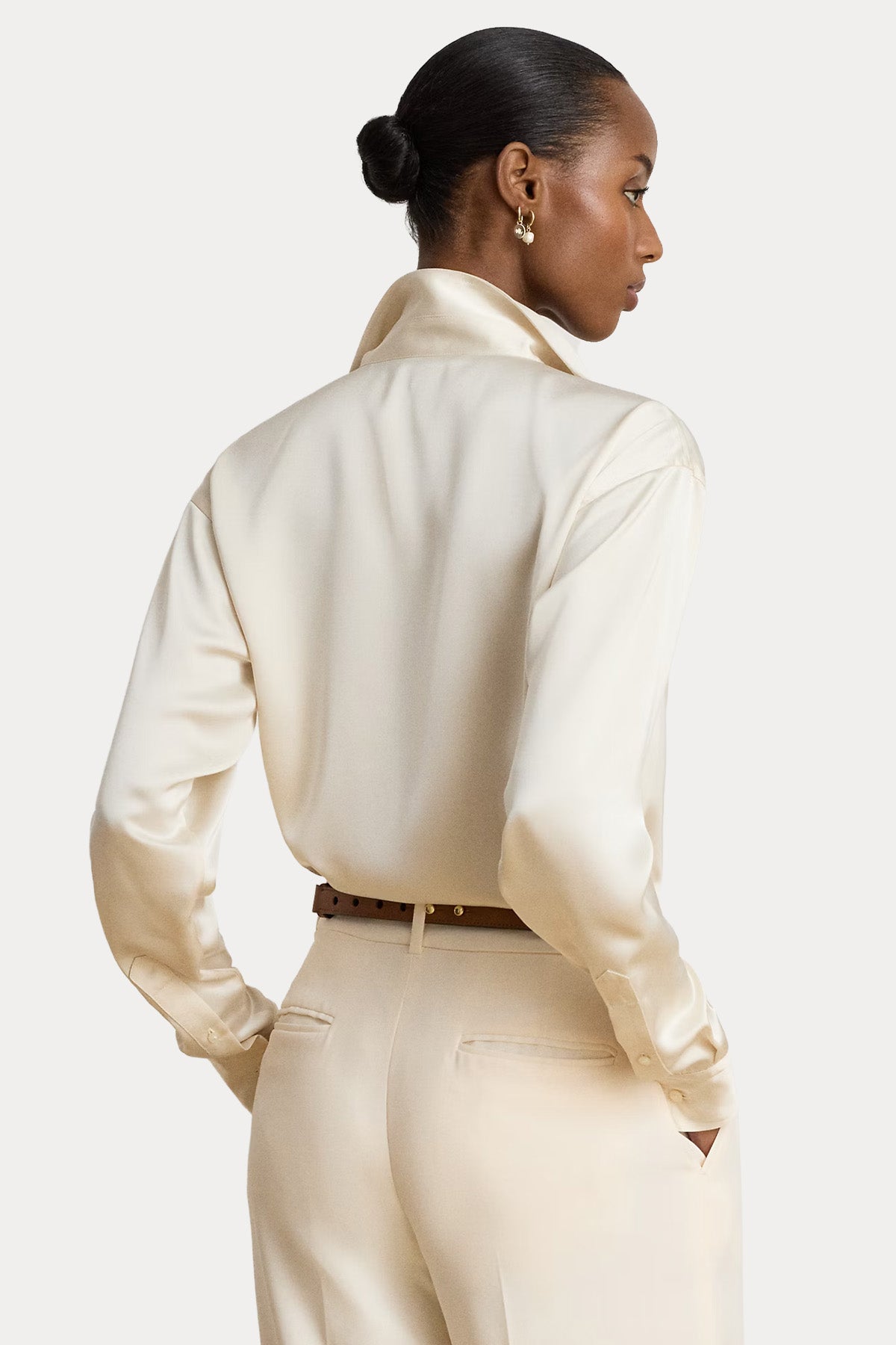 Polo Ralph Lauren Relaxed Fit Saten Gömlek