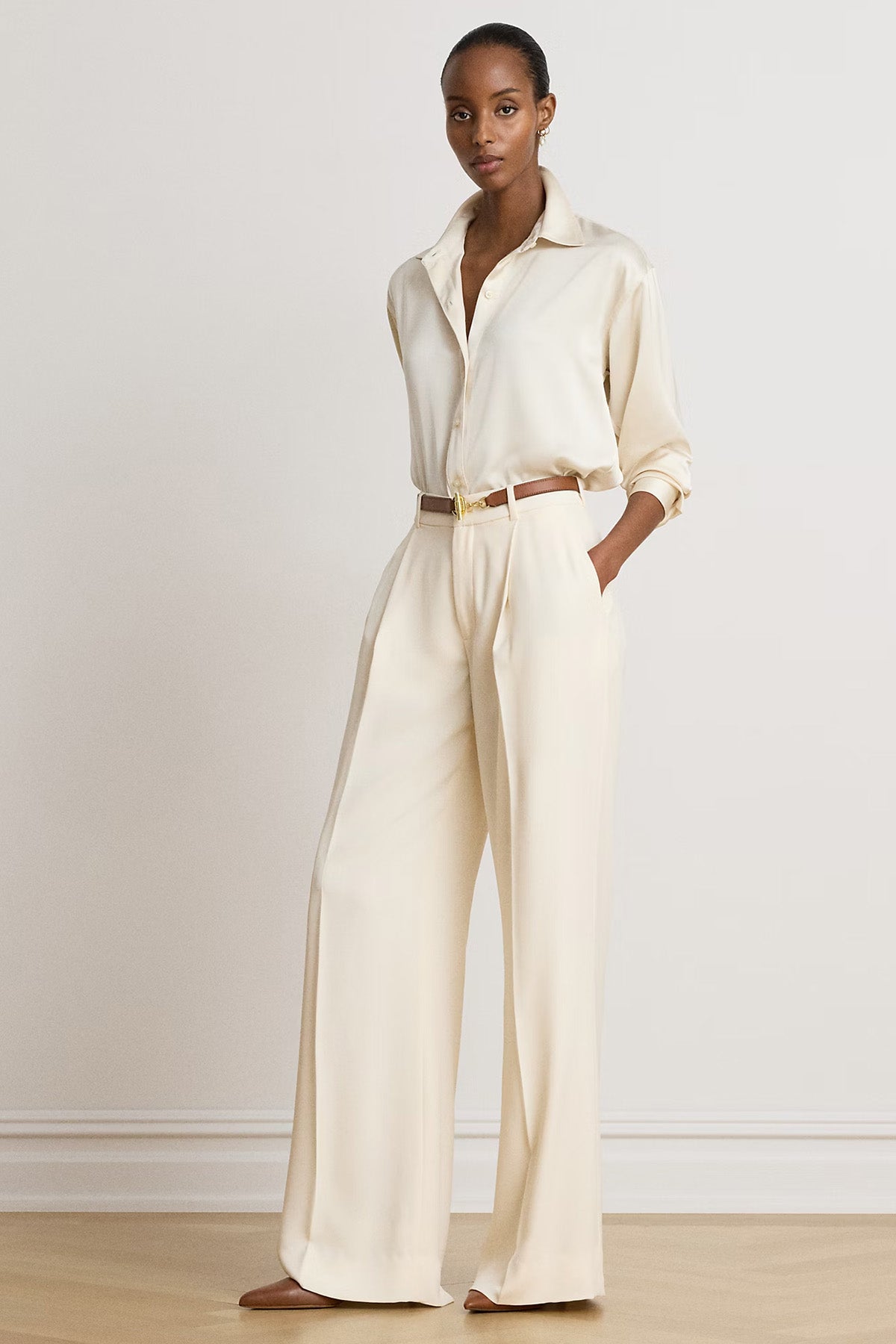 Polo Ralph Lauren Relaxed Fit Saten Gömlek