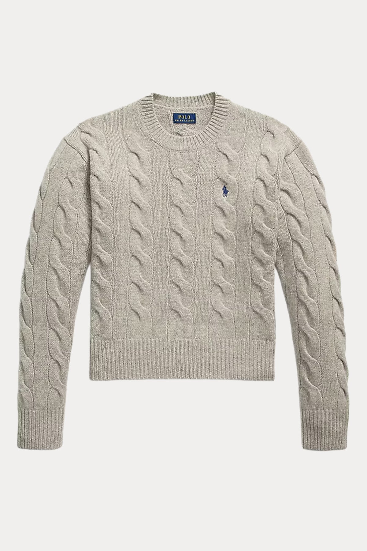 Polo Ralph Lauren Relaxed Fit Saç Örgü Kaşmir Yün Triko