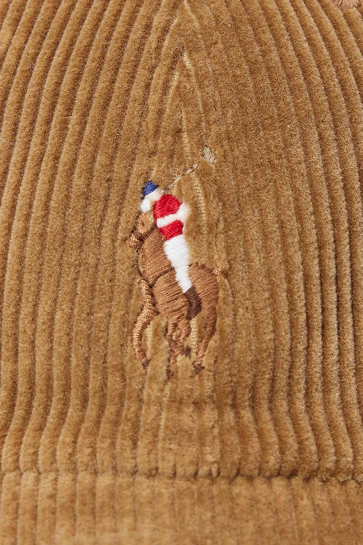 Polo Ralph Lauren Pony Logolu Fitilli Kadife Şapka