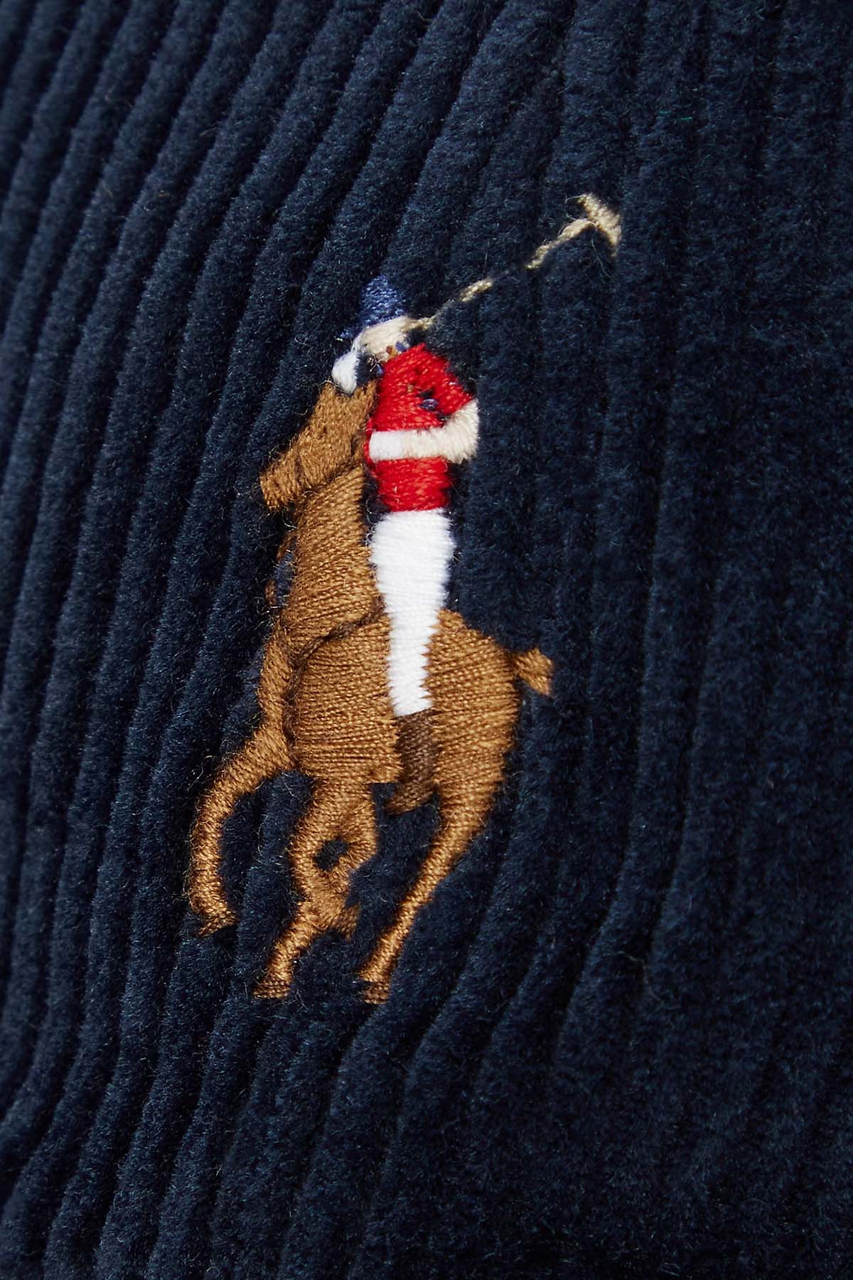 Polo Ralph Lauren Logolu Fitilli Kadife Şapka