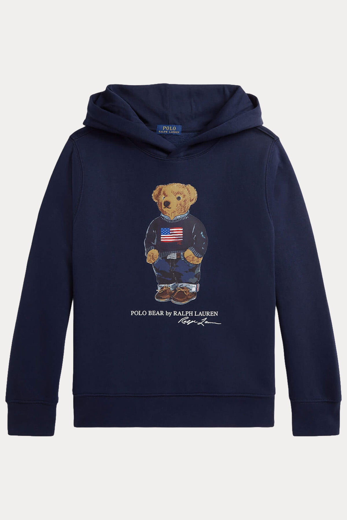 Polo Ralph Lauren Kids S-L Beden Unisex Çocuk Polo Bear Kapüşonlu Sweatshirt