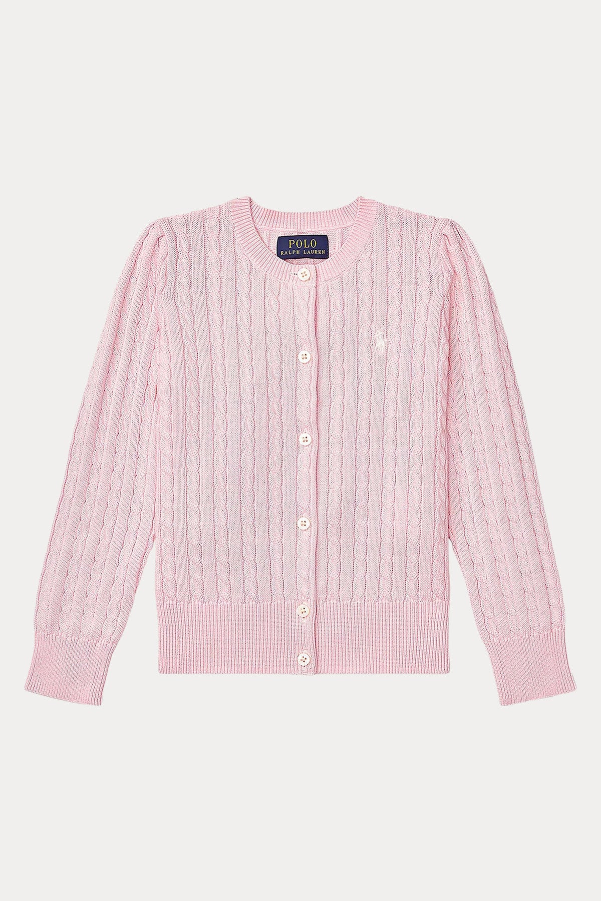 Polo Ralph Lauren Kids 3-5 Yaş Kız Çocuk Saç Örgü Triko Ceket
