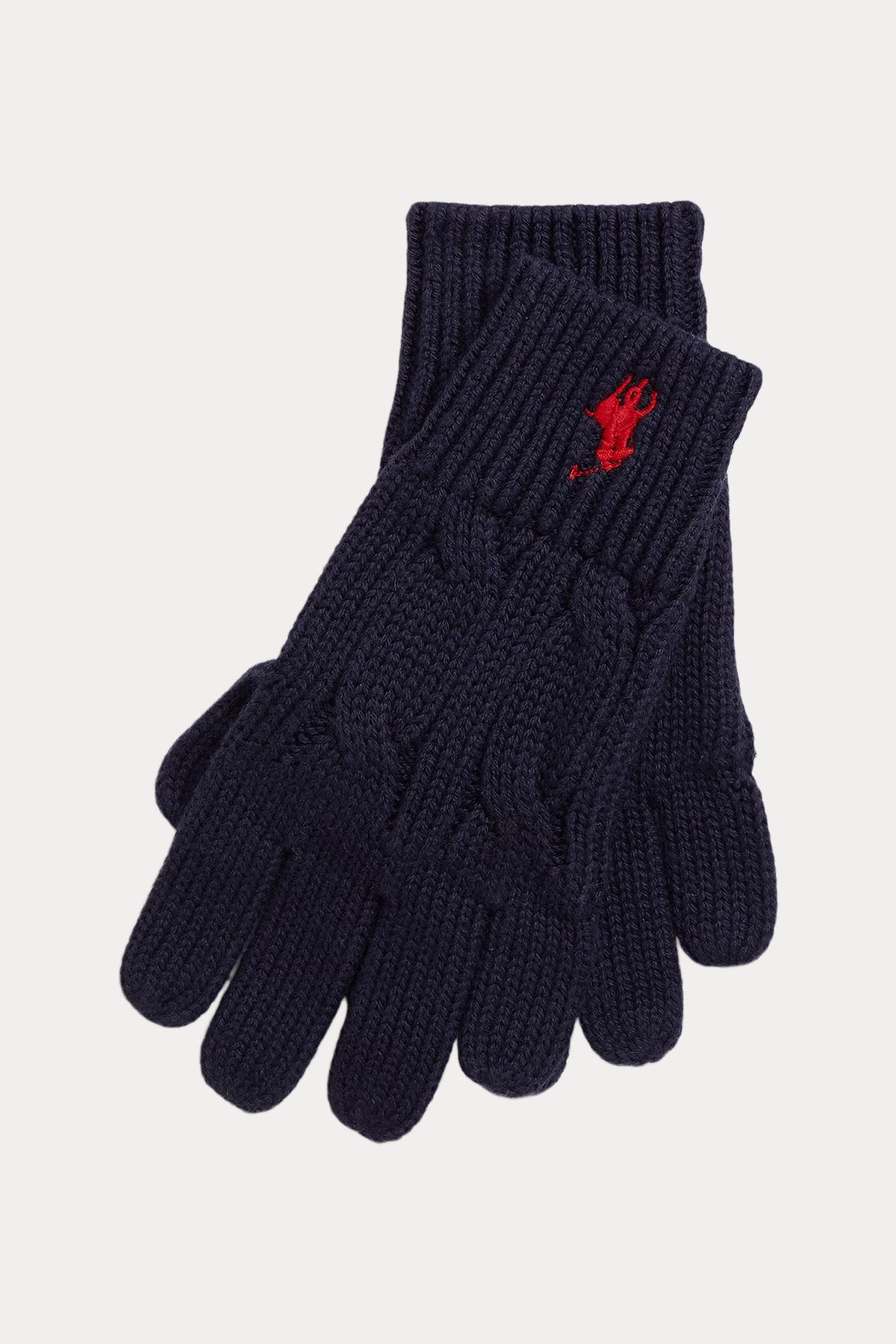 Polo Ralph Lauren Kids S-XL Beden Unisex Çocuk Örgü Eldiven