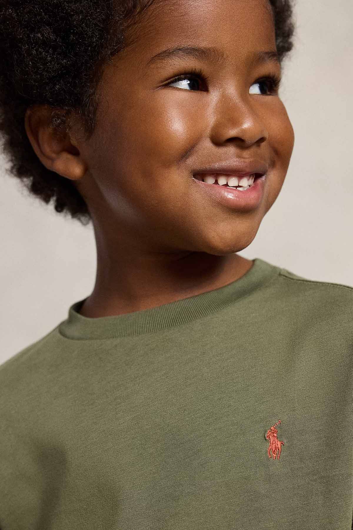Polo Ralph Lauren Kids 4-6 Yaş Unisex Çocuk Pony Logolu T-shirt