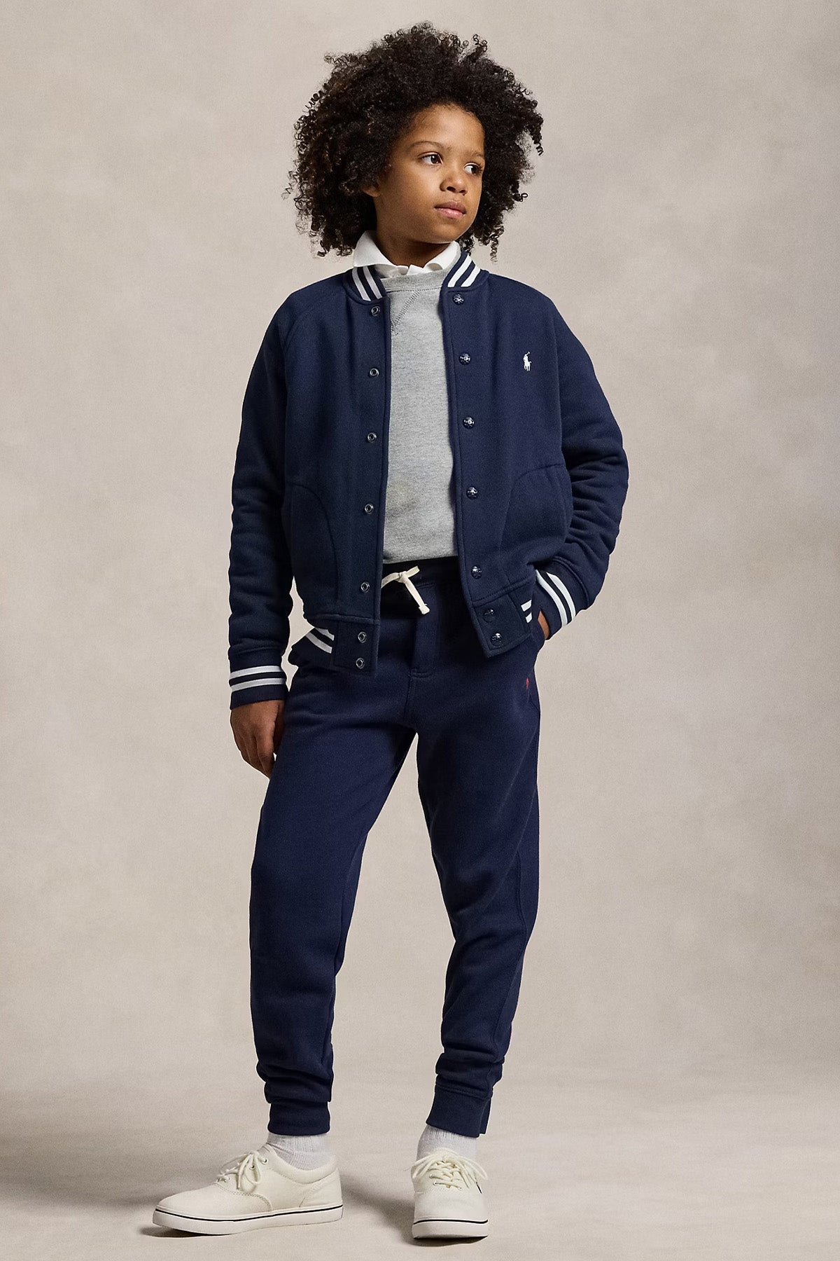 Polo Ralph Lauren Kids S Beden Erkek Çocuk Pilot Yaka Şardonlu Bomber Ceket