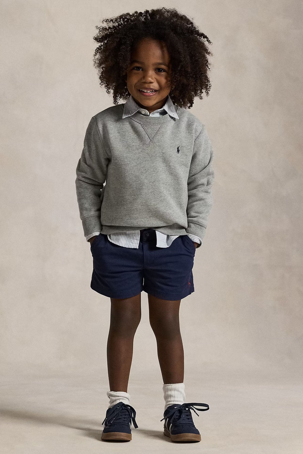 Polo Ralph Lauren Kids 4-6 Yaş Unisex Çocuk Pony Logolu Sweatshirt