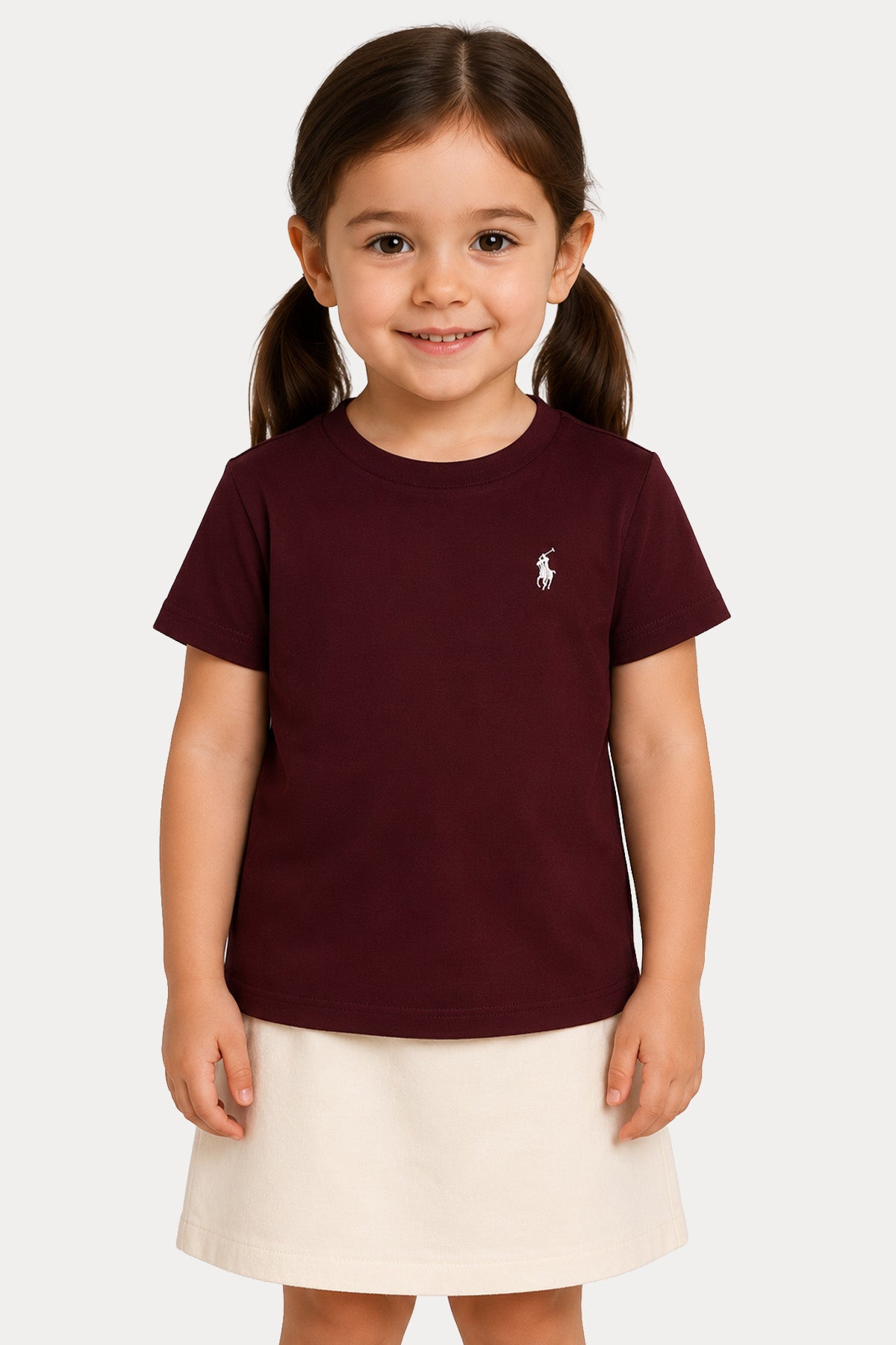 Polo Ralph Lauren Kids 3-7 Yaş Unisex Çocuk Pony Logolu T-shirt