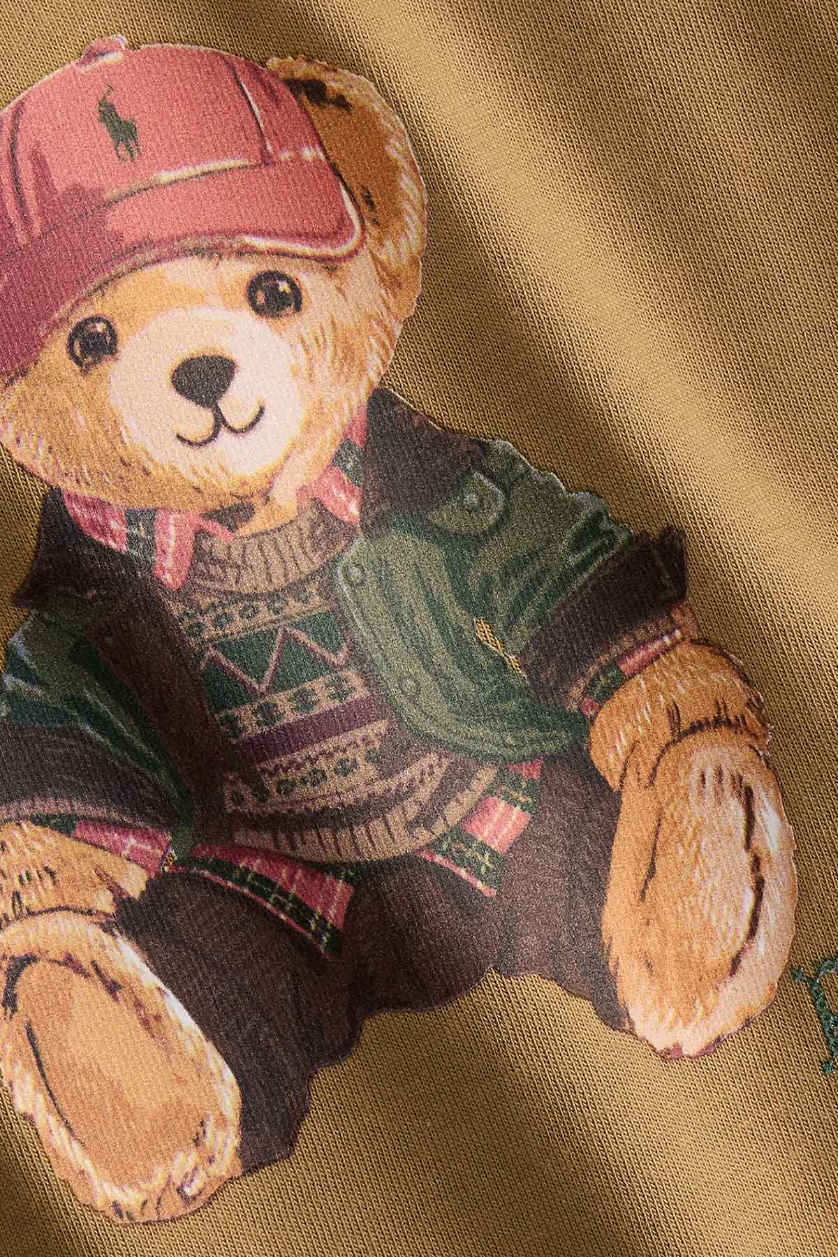 Polo Ralph Lauren Kids 12-24 Aylık Unisex Bebek Polo Bear T-shirt
