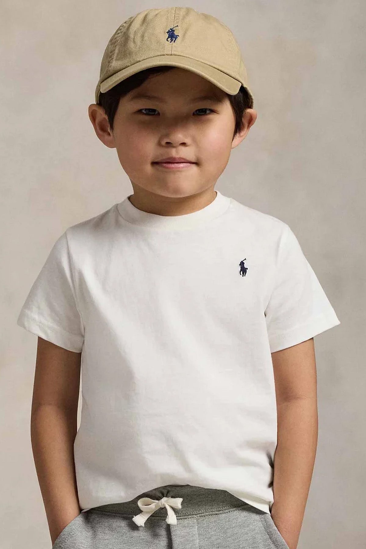 Polo Ralph Lauren Kids 3-7 Yaş Unisex Çocuk Pony Logolu T-shirt