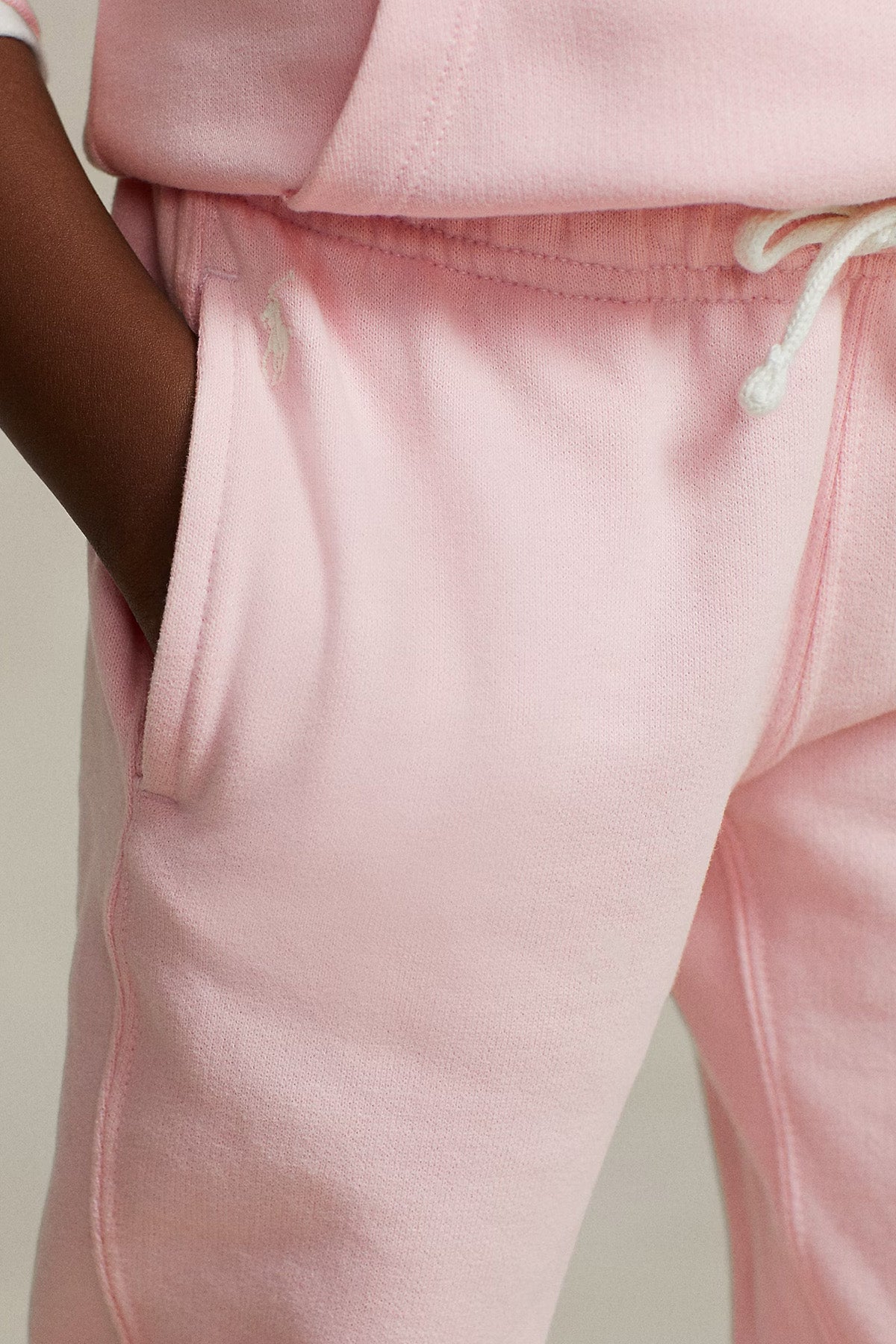 Polo Ralph Lauren Kids 3-5 Yaş Kız Çocuk Beli Lastikli Şardonlu Eşofman Altı