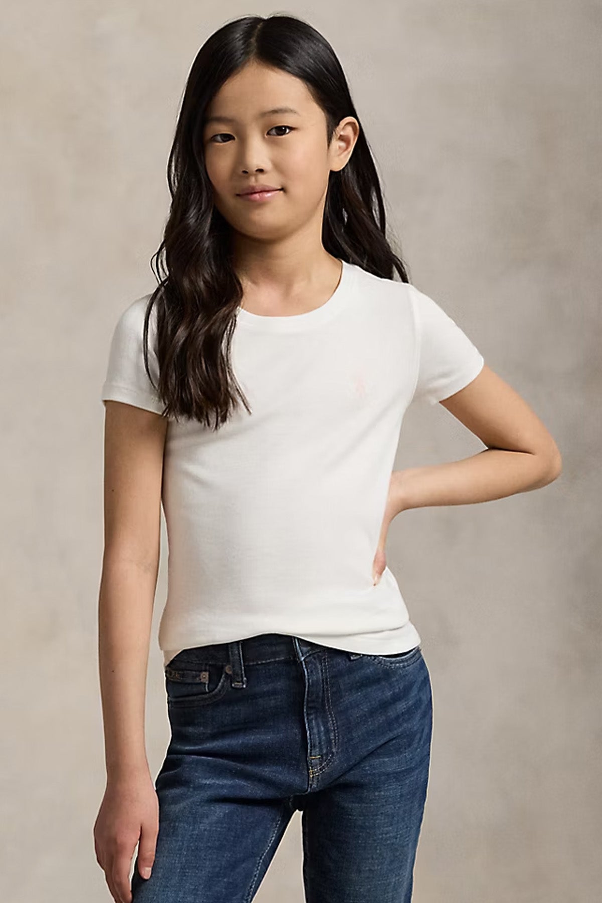 Polo Ralph Lauren Kids S-L Beden Kız Çocuk Pony Logolu T-shirt