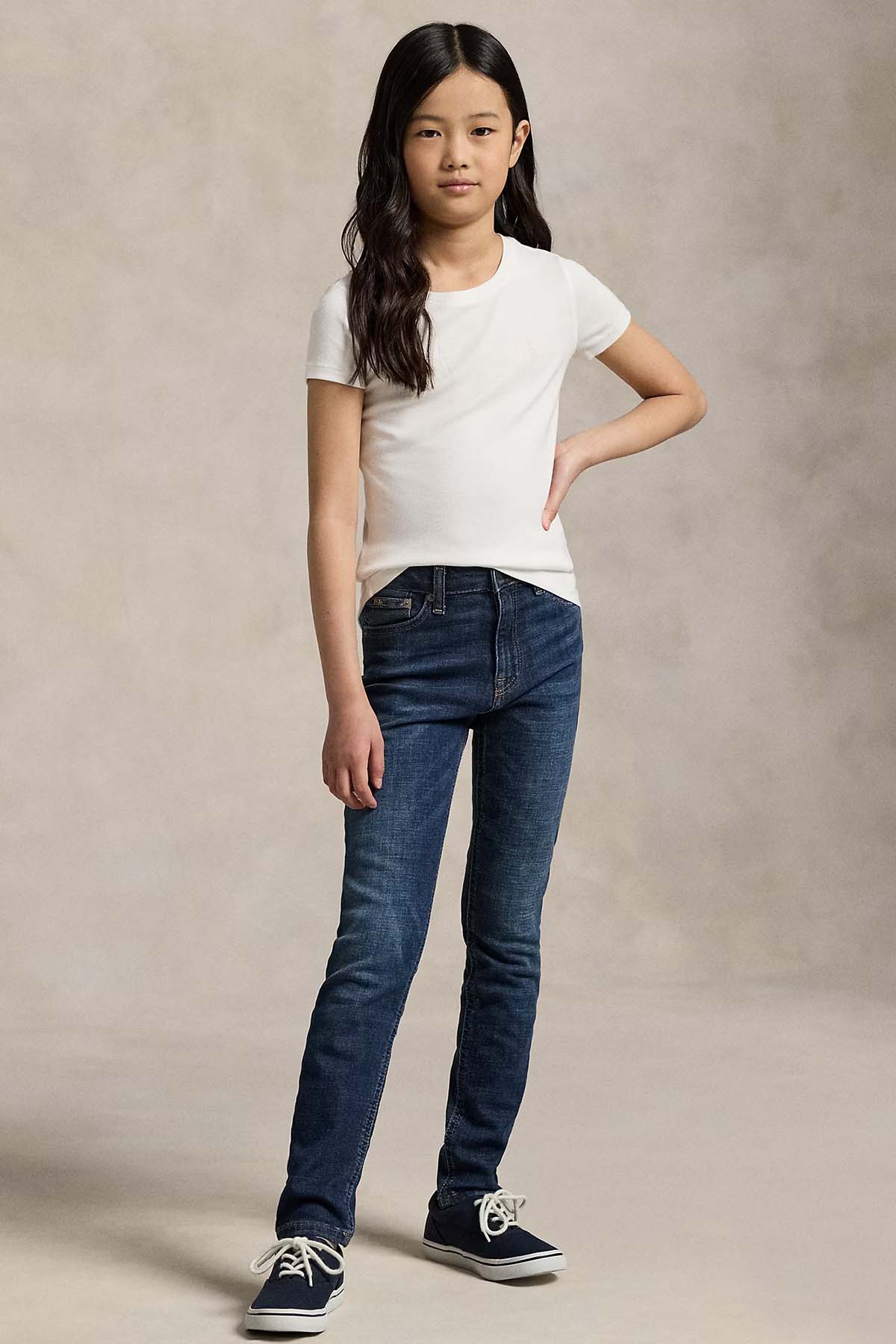 Polo Ralph Lauren Kids S-L Beden Kız Çocuk Pony Logolu T-shirt