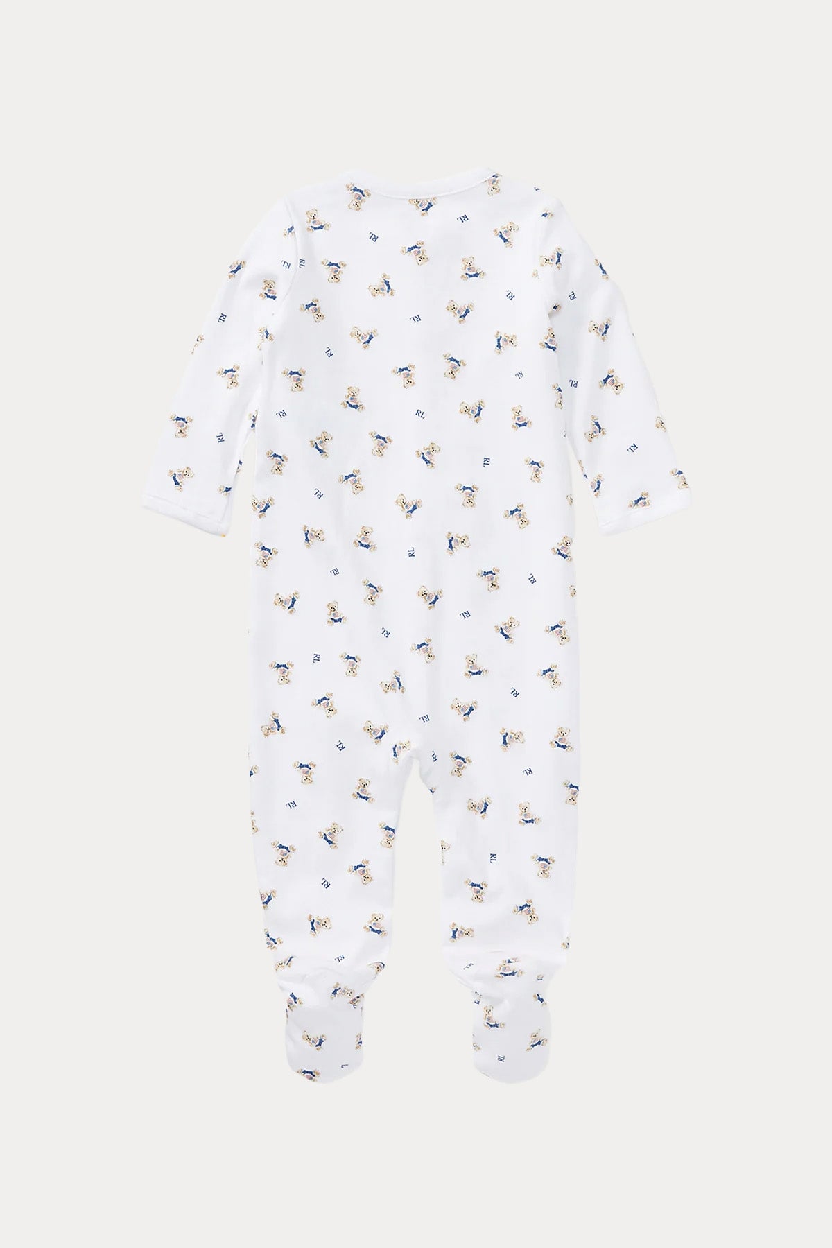 Polo Ralph Lauren Kids Yeni Doğan-3 Aylık Erkek Bebek Polo Bear Tulum