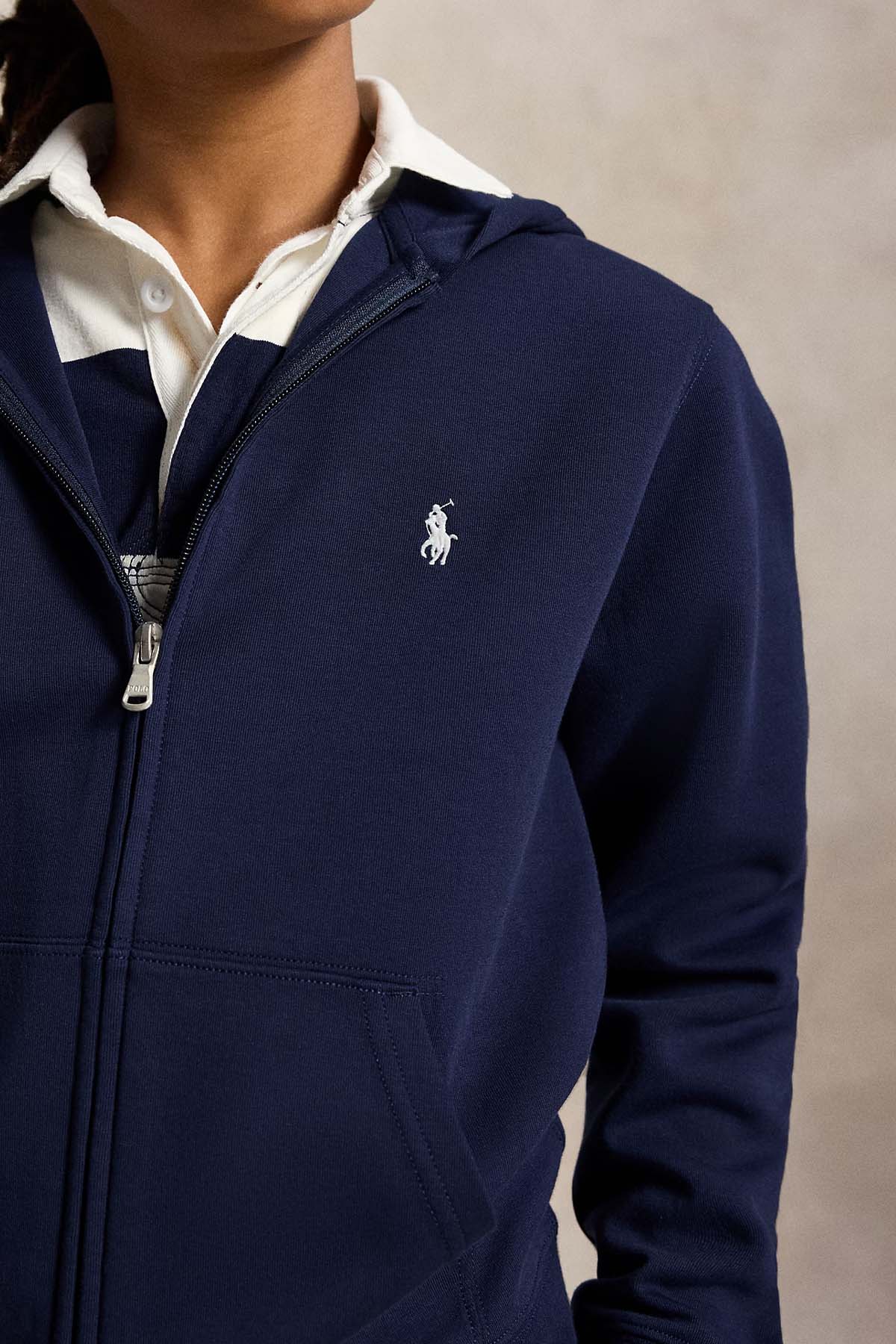 Polo Ralph Lauren Kids S-L Beden Unisex Çocuk Kapüşonlu Sweatshirt Ceket