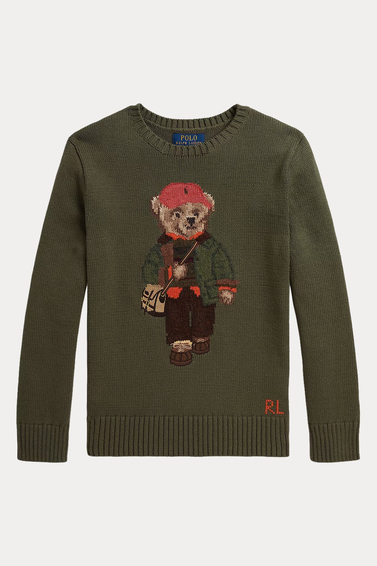 Polo Ralph Lauren Kids S Beden Unisex Çocuk Polo Bear Örgü Triko