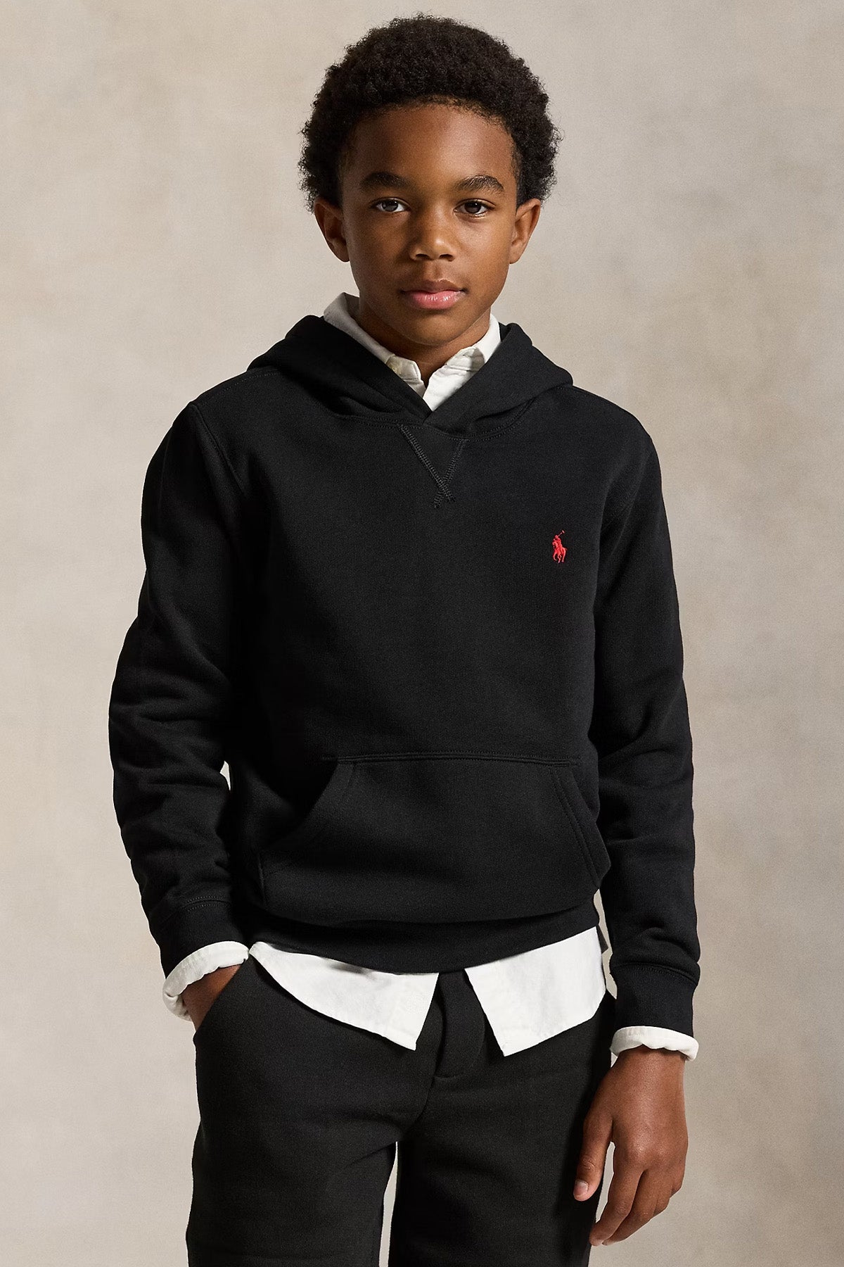 Polo Ralph Lauren Kids M-XL Beden Unisex Çocuk Kapüşonlu Şardonlu Sweatshirt