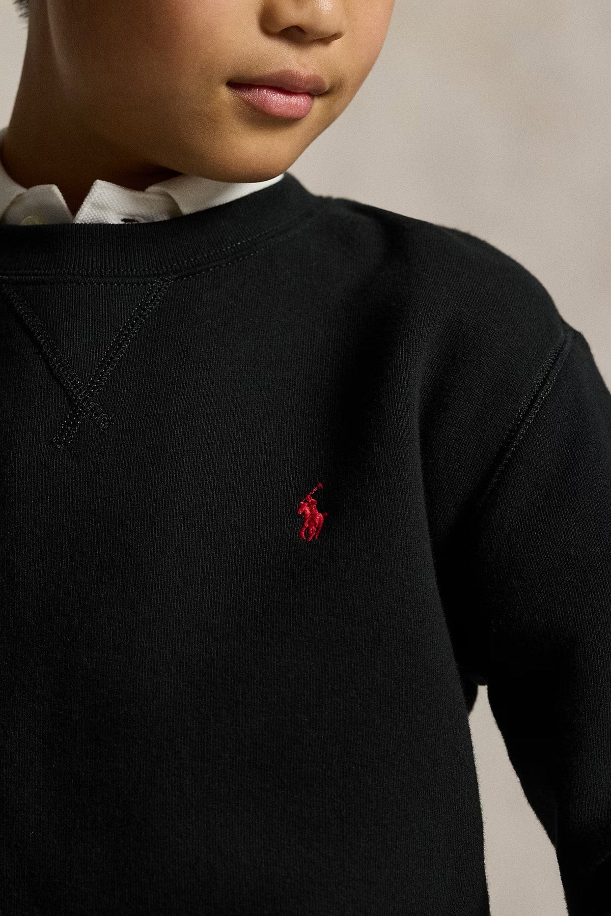 Polo Ralph Lauren Kids S-L Beden Unisex Çocuk Şardonlu Sweatshirt