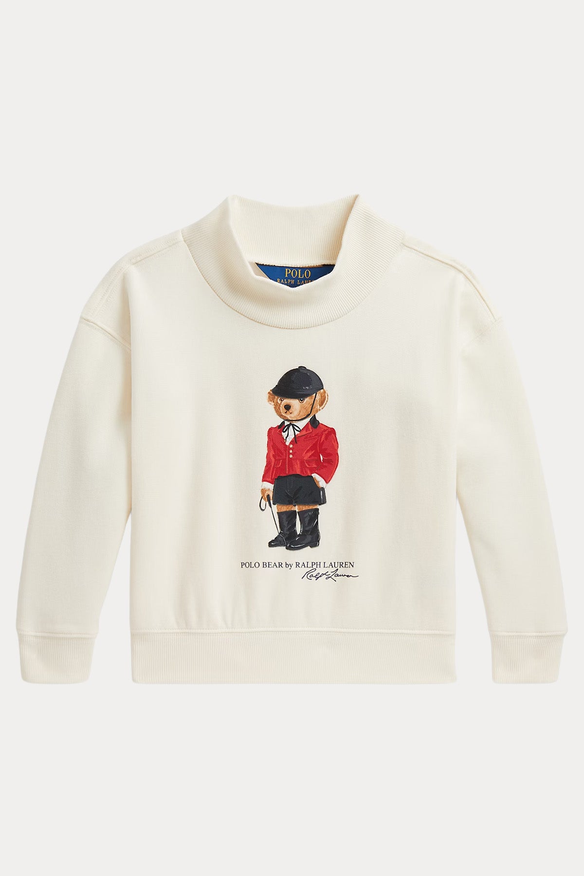 Polo Ralph Lauren Kids 3-6 Yaş Kız Çocuk Polo Bear Şardonlu Sweatshirt