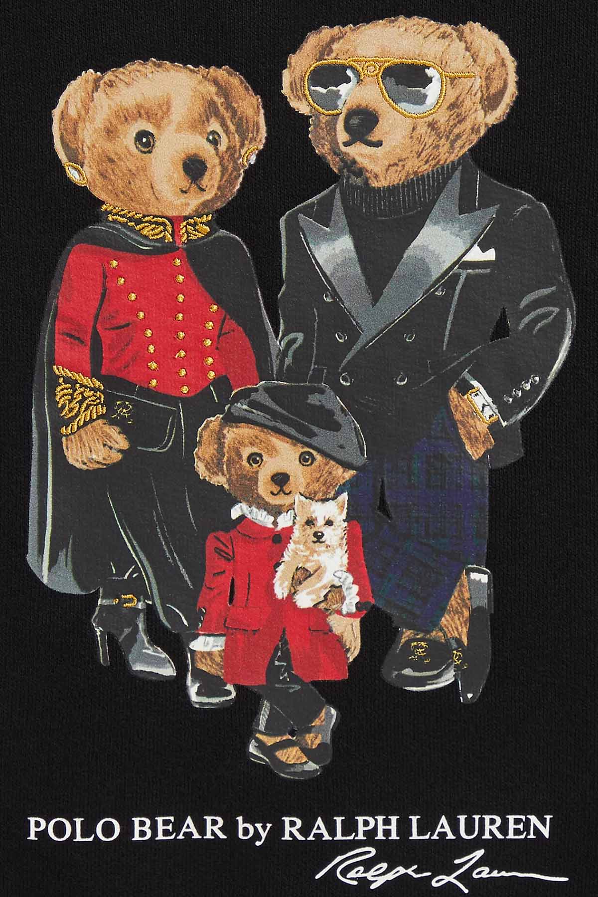 Polo Ralph Lauren Kids 3-6 Yaş Unisex Çocuk Polo Bear Şardonlu Sweatshirt