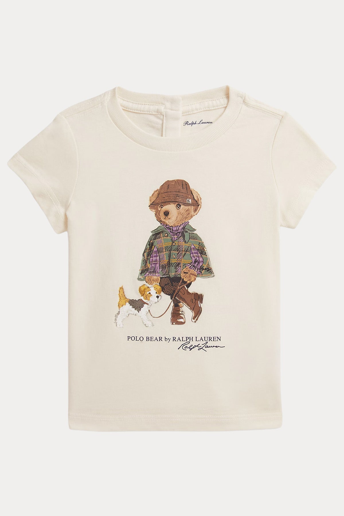 Polo Ralph Lauren Kids 18-24 Aylık Kız Bebek Polo Bear T-shirt
