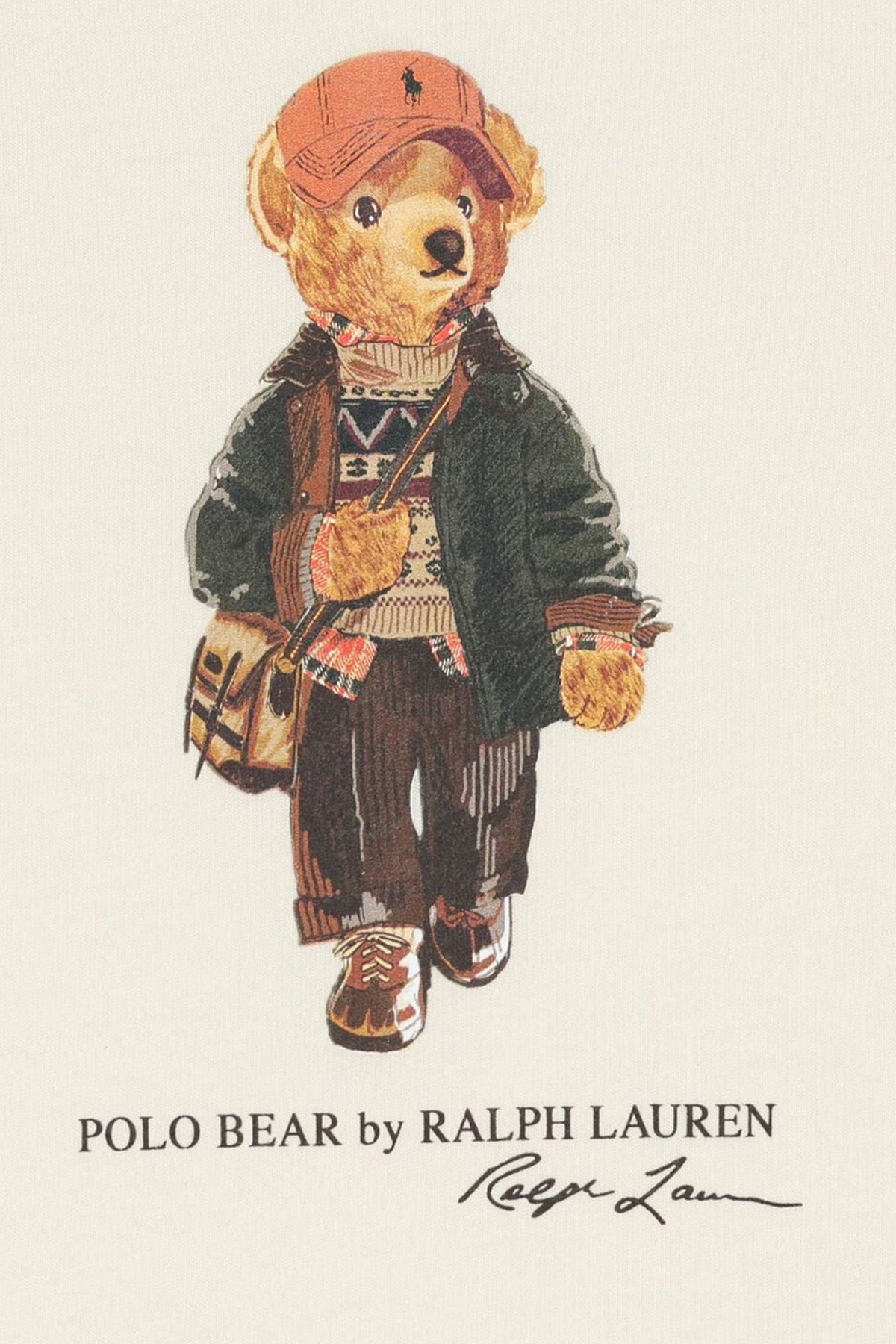 Polo Ralph Lauren Kids 12-24 Aylık Unisex Bebek Polo Bear T-shirt