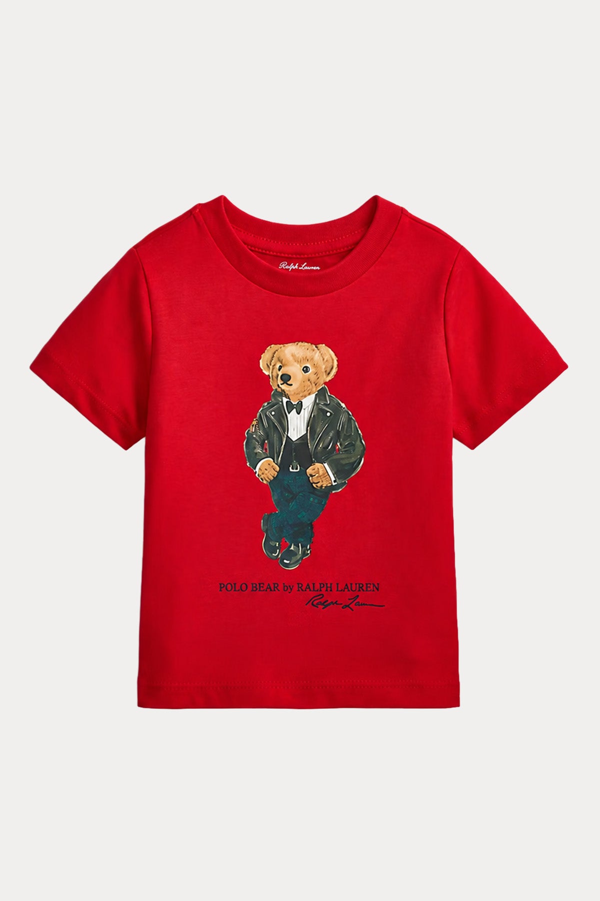 Polo Ralph Lauren Kids 18-24 Aylık Unisex Bebek Polo Bear T-shirt