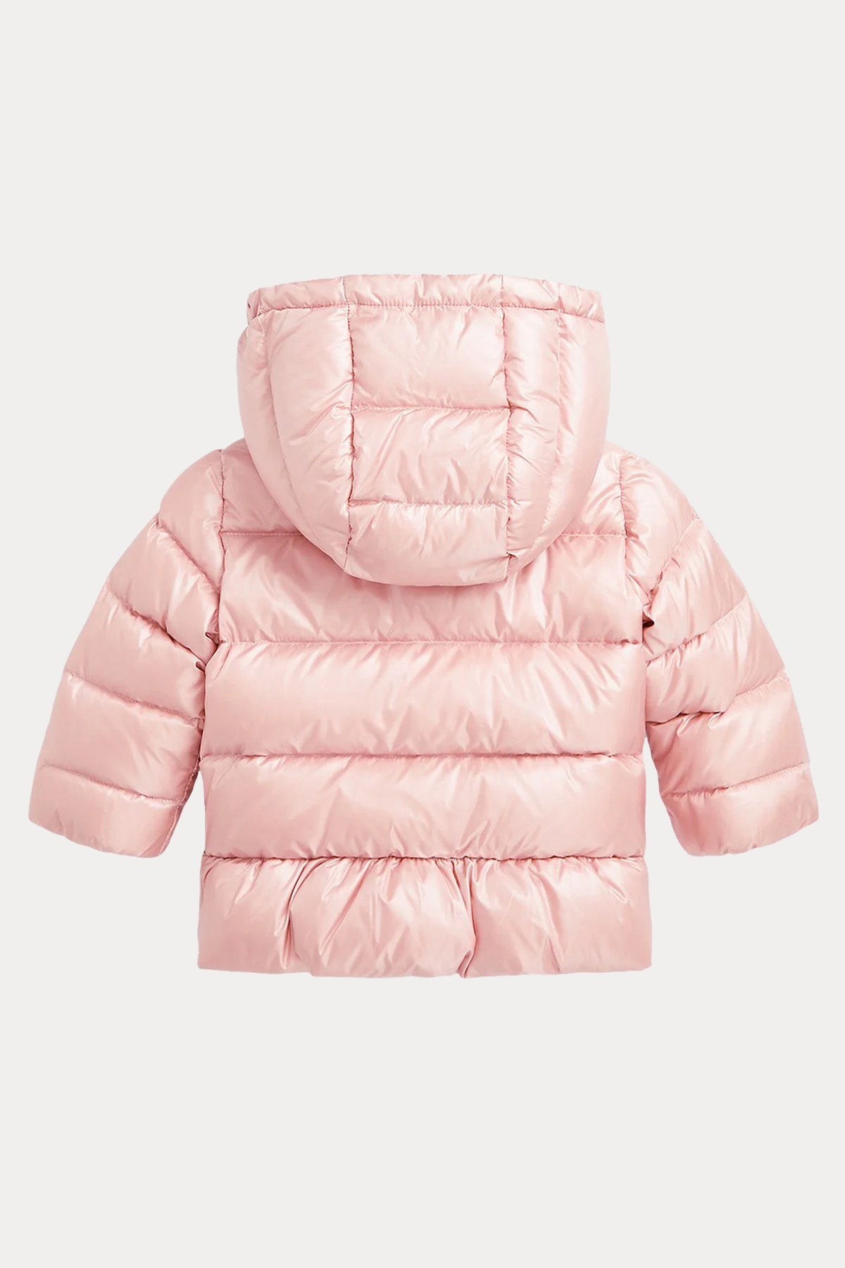 Polo Ralph Lauren Kids 24 Aylık Kız Bebek Kapüşonlu Puffer Mont