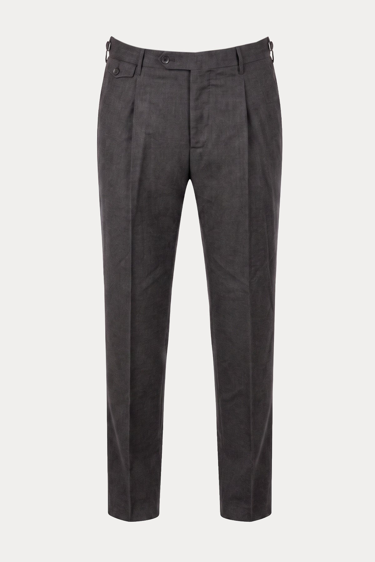 Pantaloni Torino Gentleman Fit Tek Pile Yün Pantolon