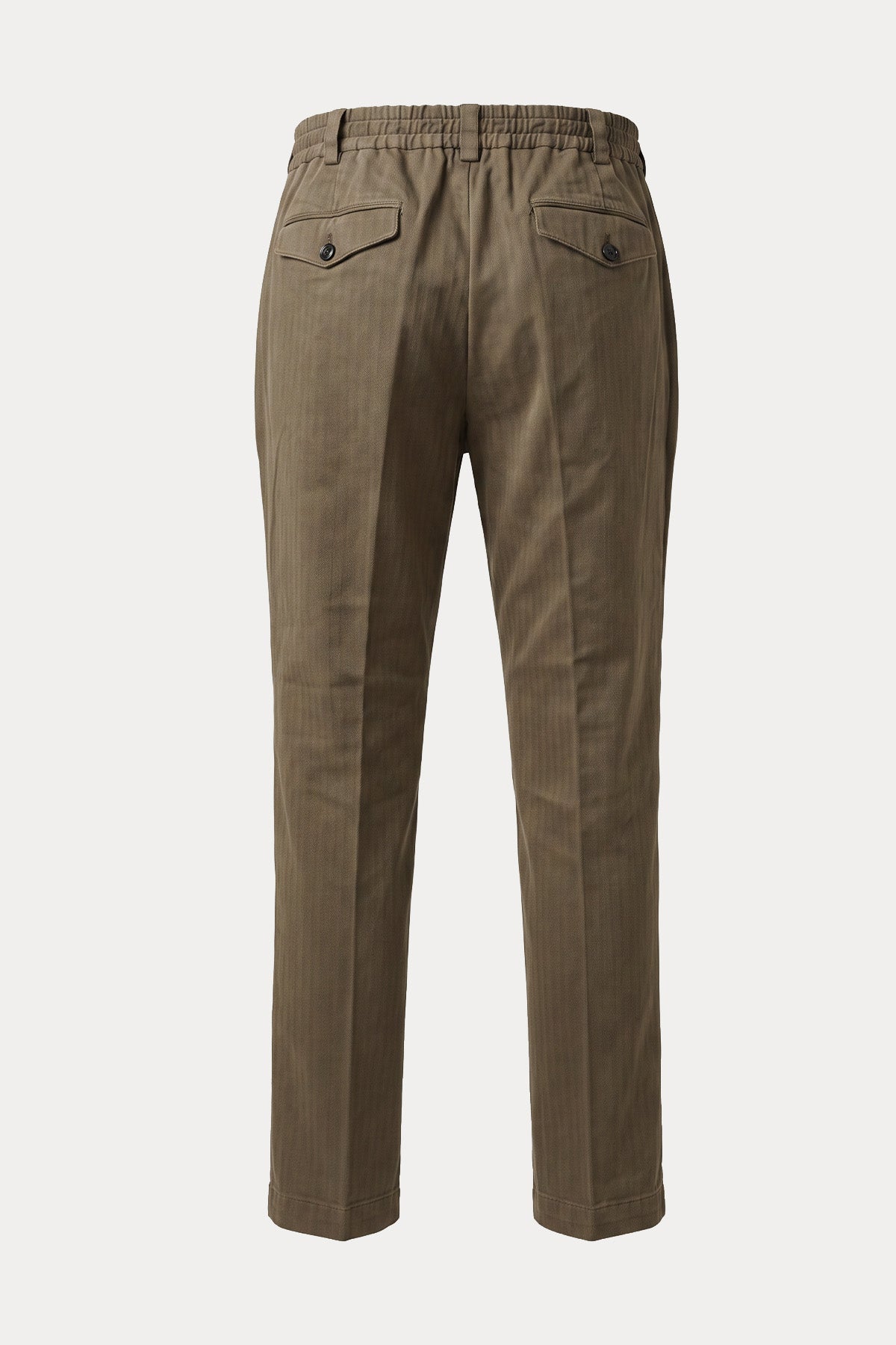Pantaloni Torino Beli Lastikli Yandan Cepli Pantolon