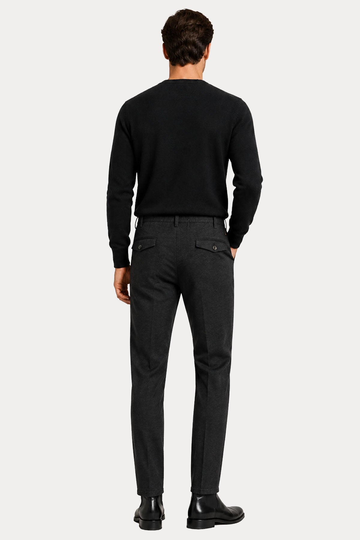 Pantaloni Torino Soft Fit Tek Pile Streç Pantolon
