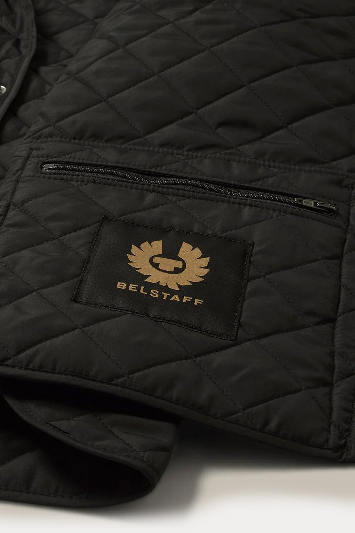 Belstaff Regular Fit Kapitone Desenli Puffer Yelek