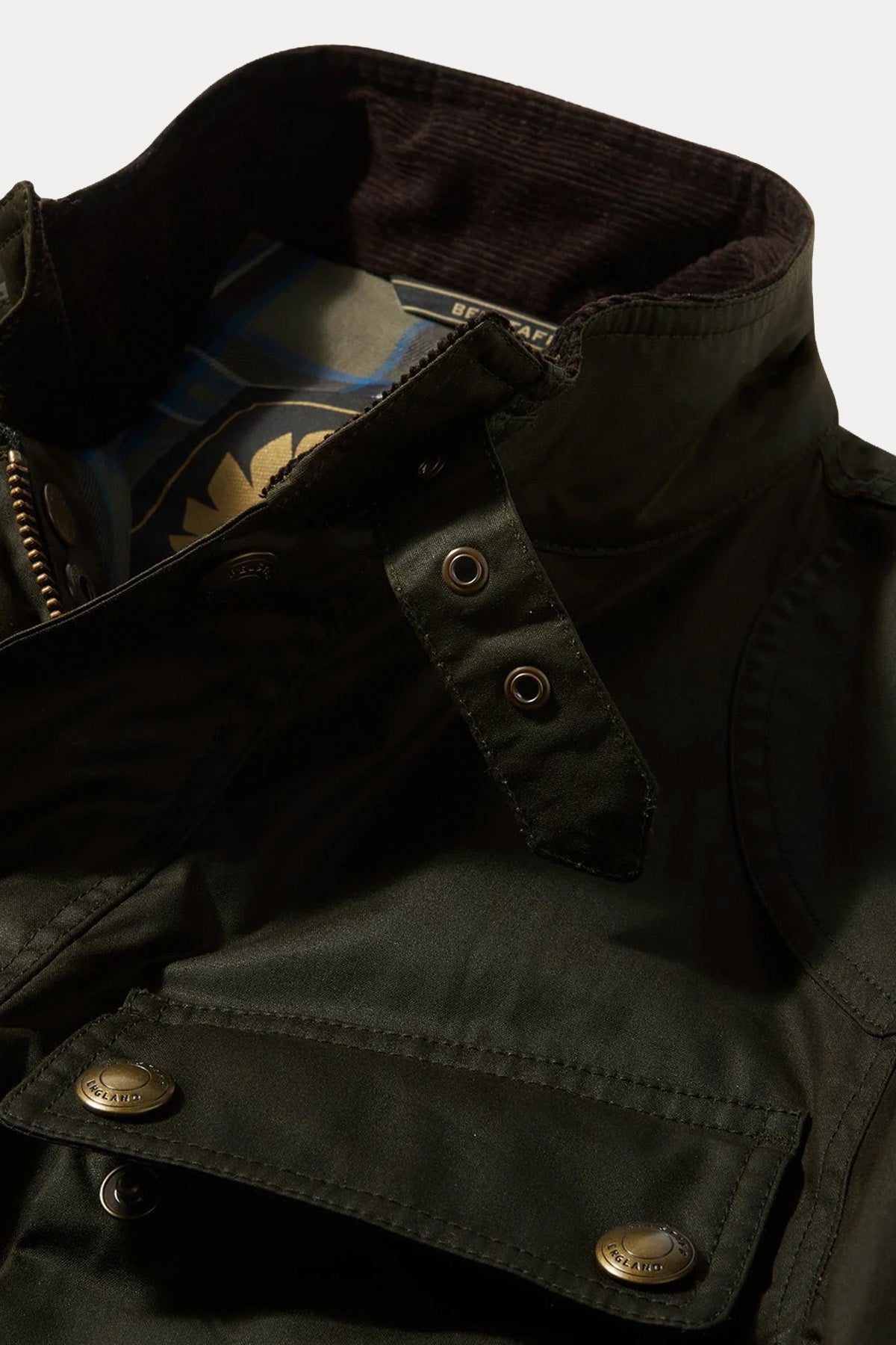 Belstaff Icon Fieldmaster Mumlu Kumaş Mont
