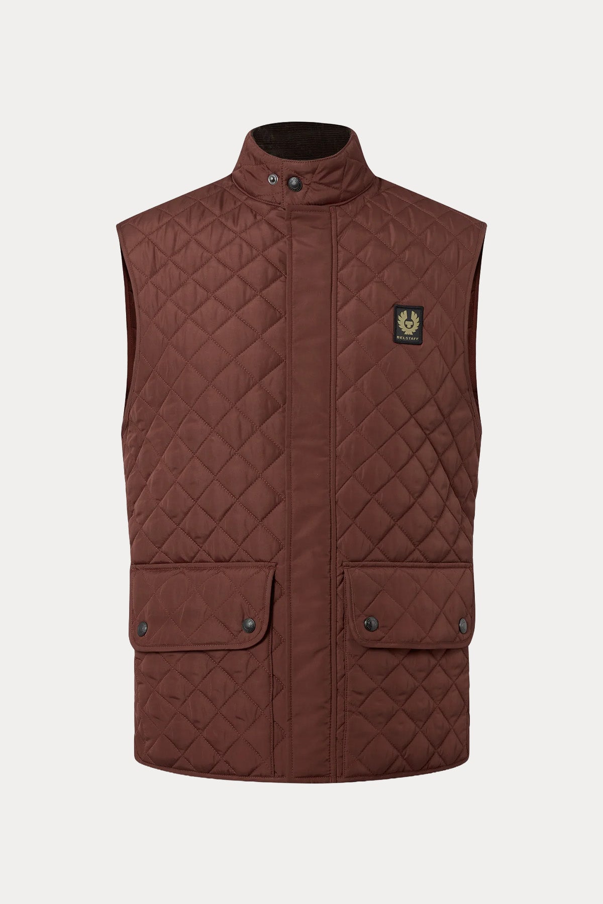Belstaff Regular Fit Kapitone Desenli Puffer Yelek