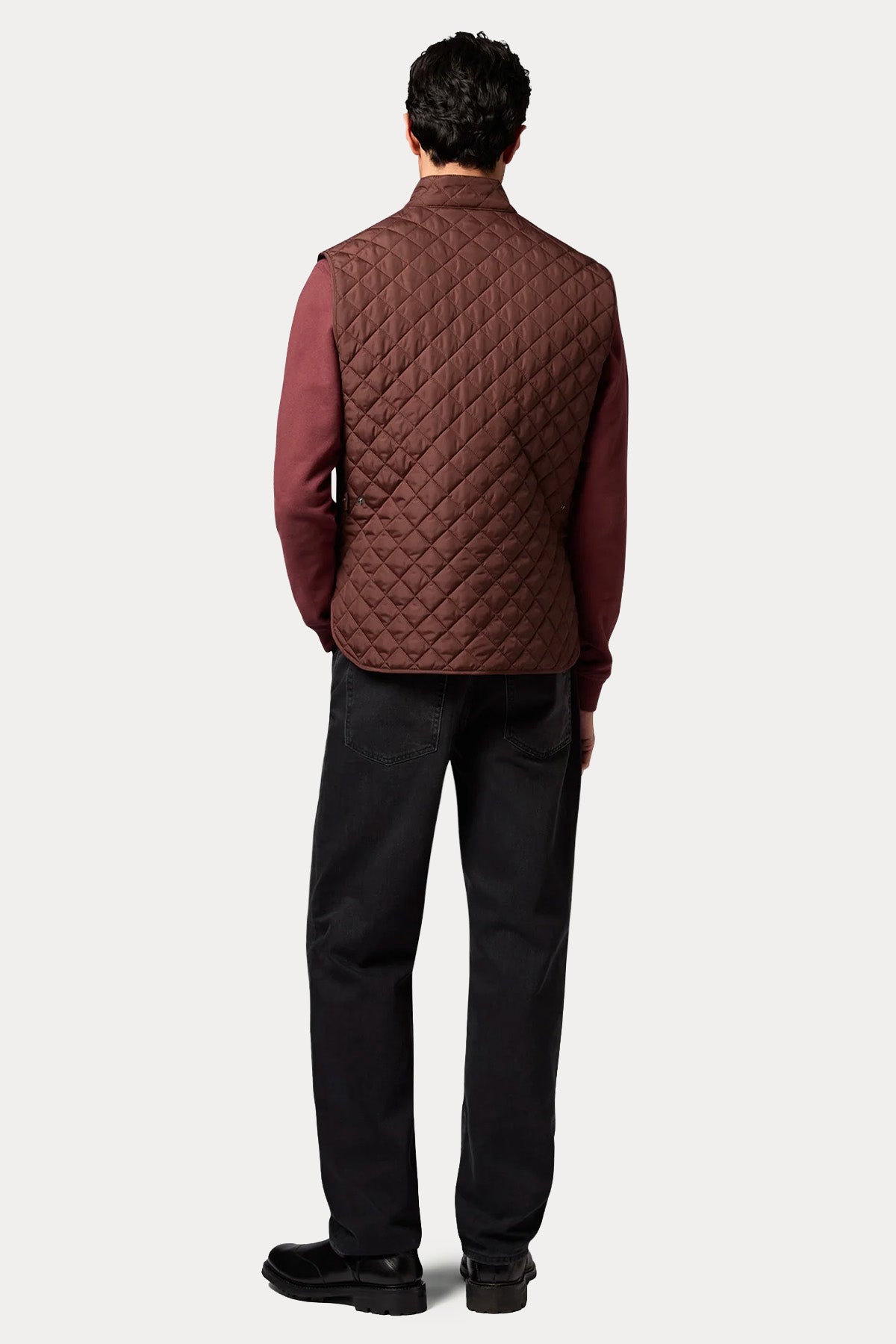 Belstaff Regular Fit Kapitone Desenli Puffer Yelek