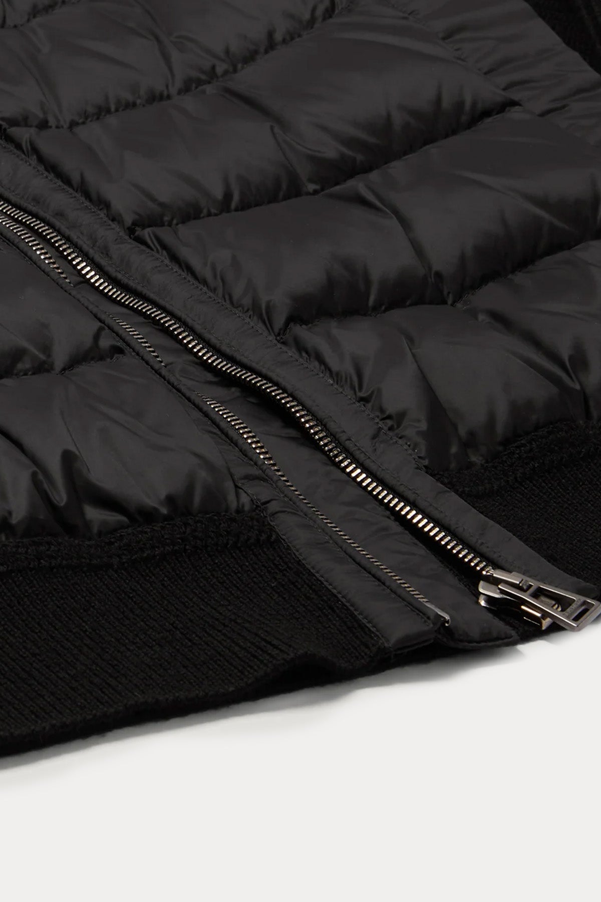 Belstaff Regular Fit Triko Detaylı Yün Puffer Ceket