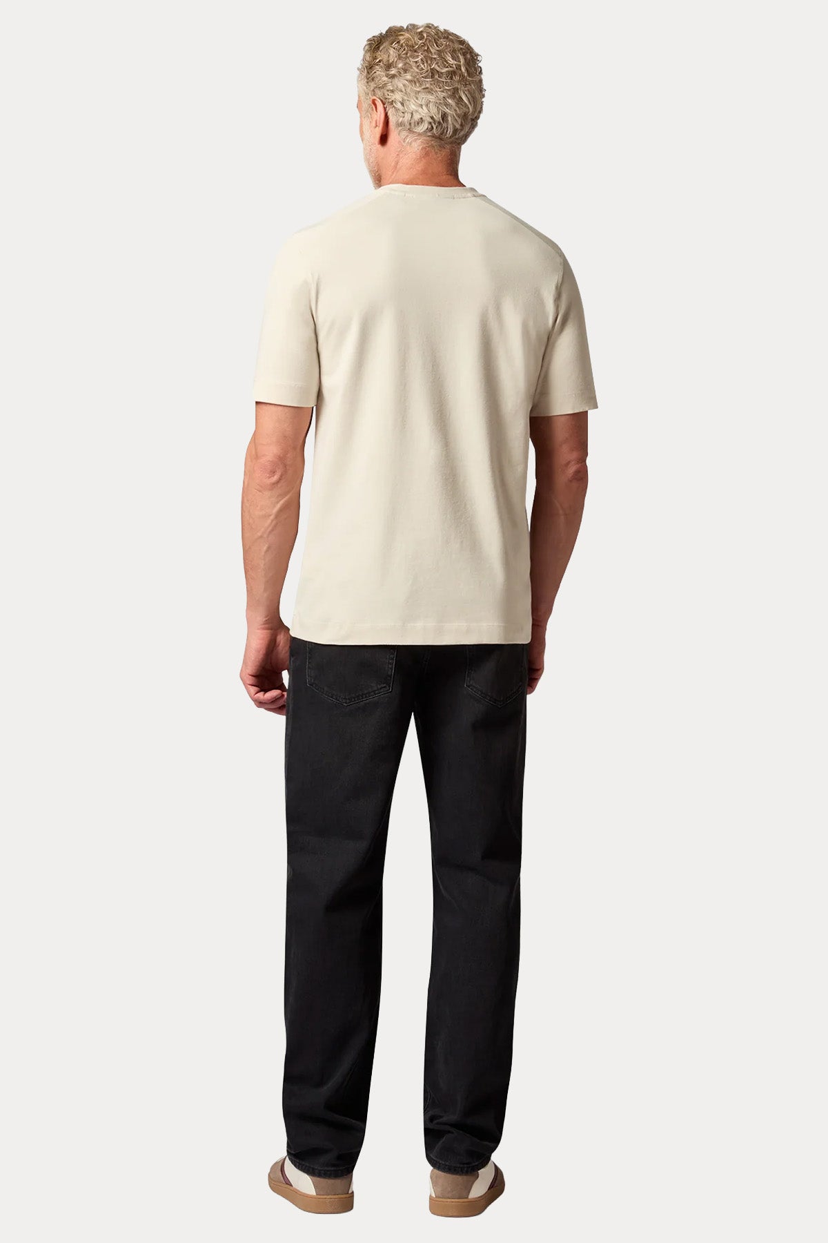 Belstaff Regular Fit Yuvarlak Yaka Logolu Streç T-shirt