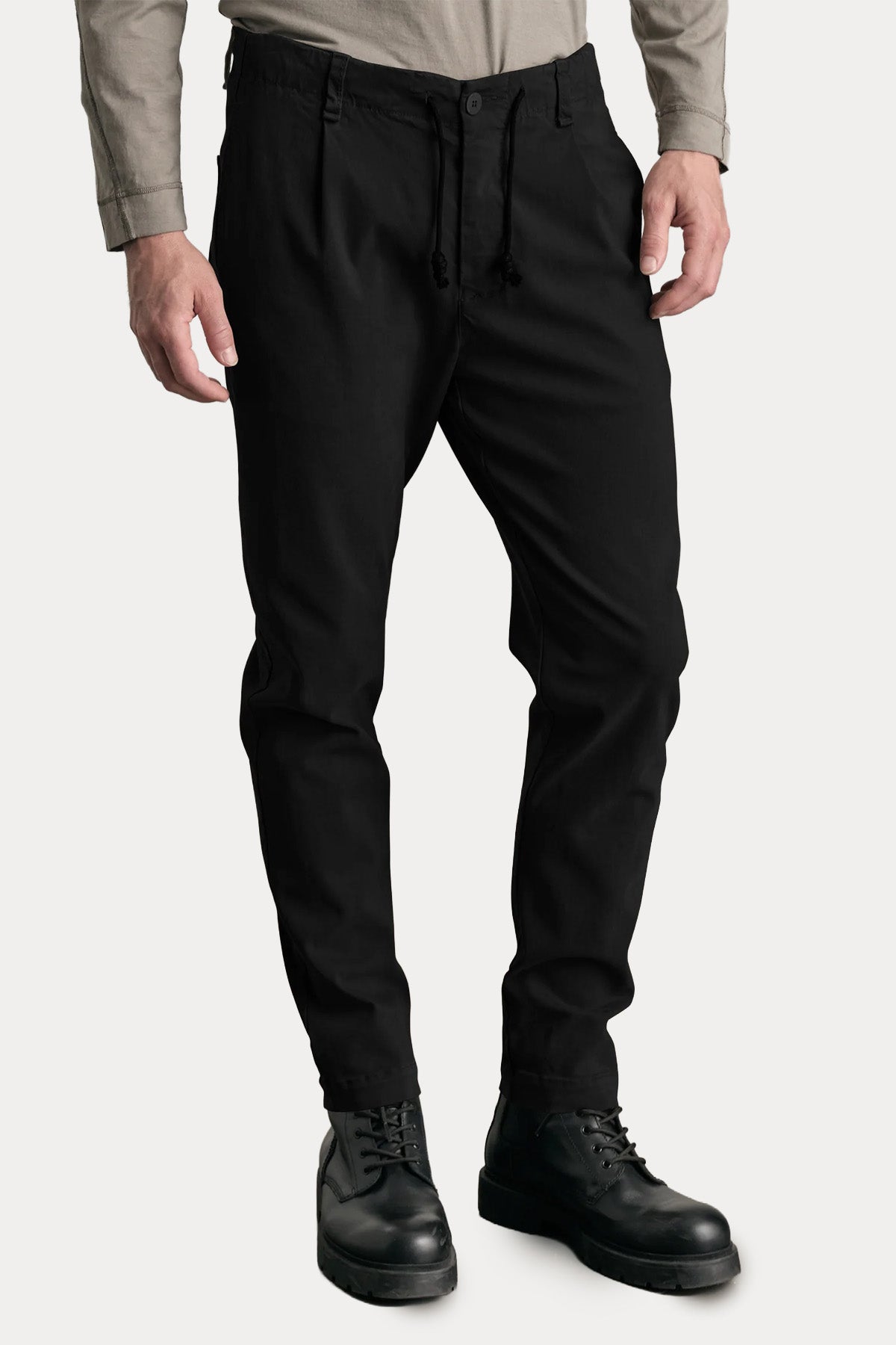 Transit Loose Fit Yumuşak Dokulu Beli Lastikli Streç Pantolon