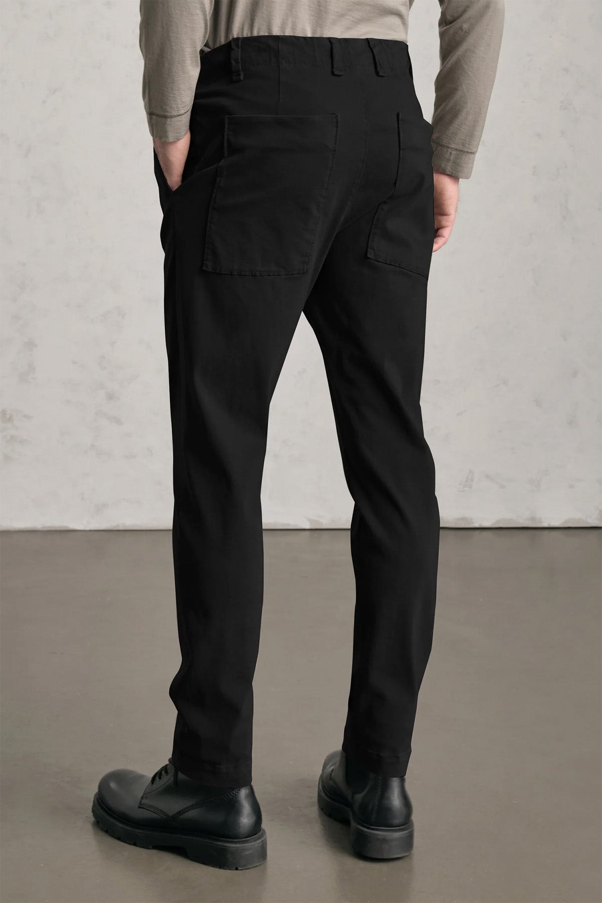 Transit Loose Fit Yumuşak Dokulu Beli Lastikli Streç Pantolon