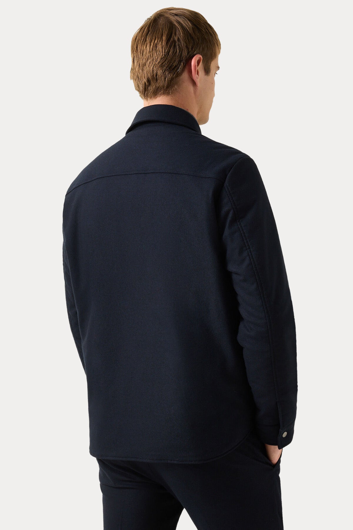Bogner Olli Regular Fit Dolgulu Yün Gömlek Ceket