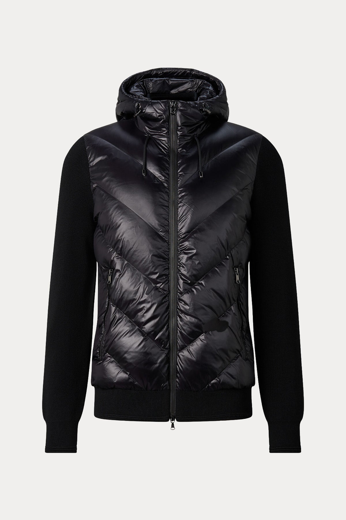 Bogner Zisco Kapüşonlu Örgü Detaylı Puffer Ceket