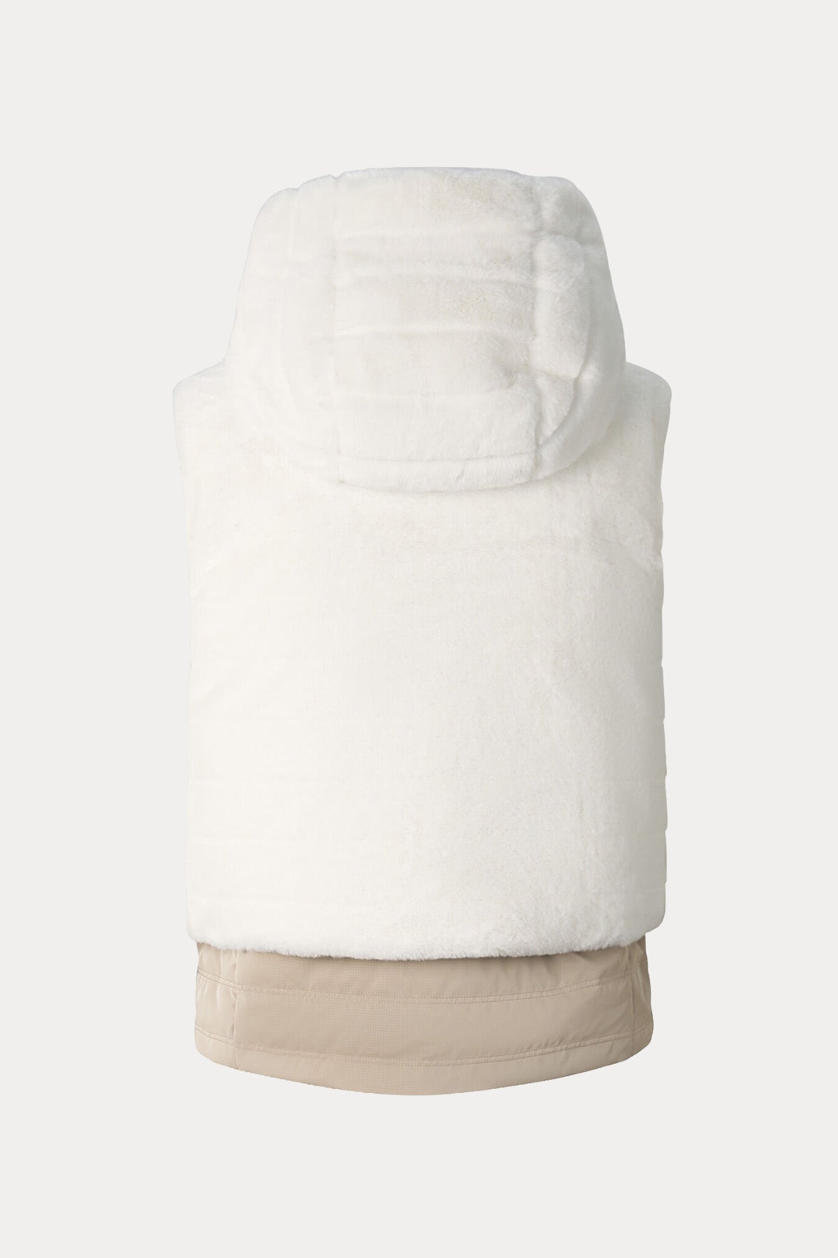 Bogner Manda Kapüşonlu Puffer Peluş Yelek