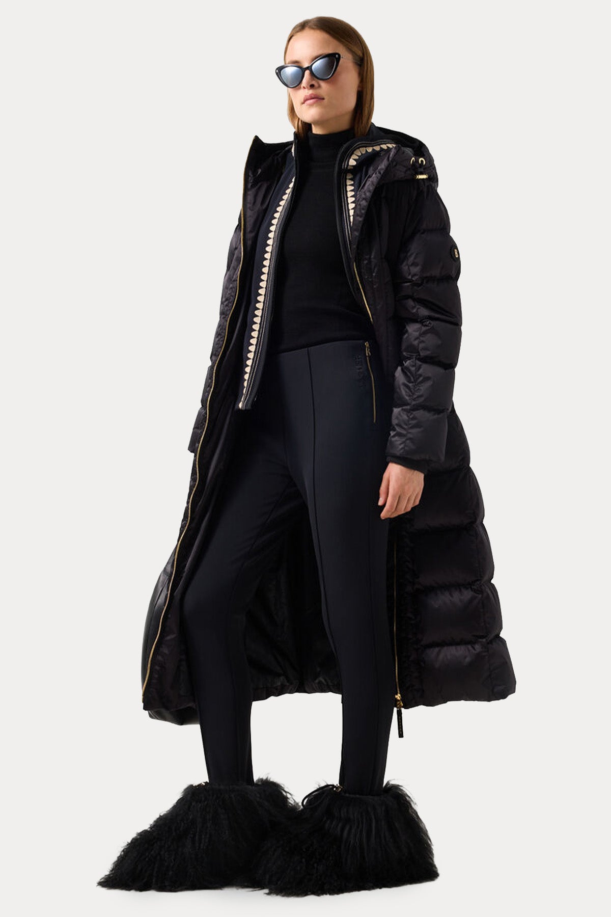 Bogner Elaine Slim Fit Şardonlu Streç Füzo Pantolon